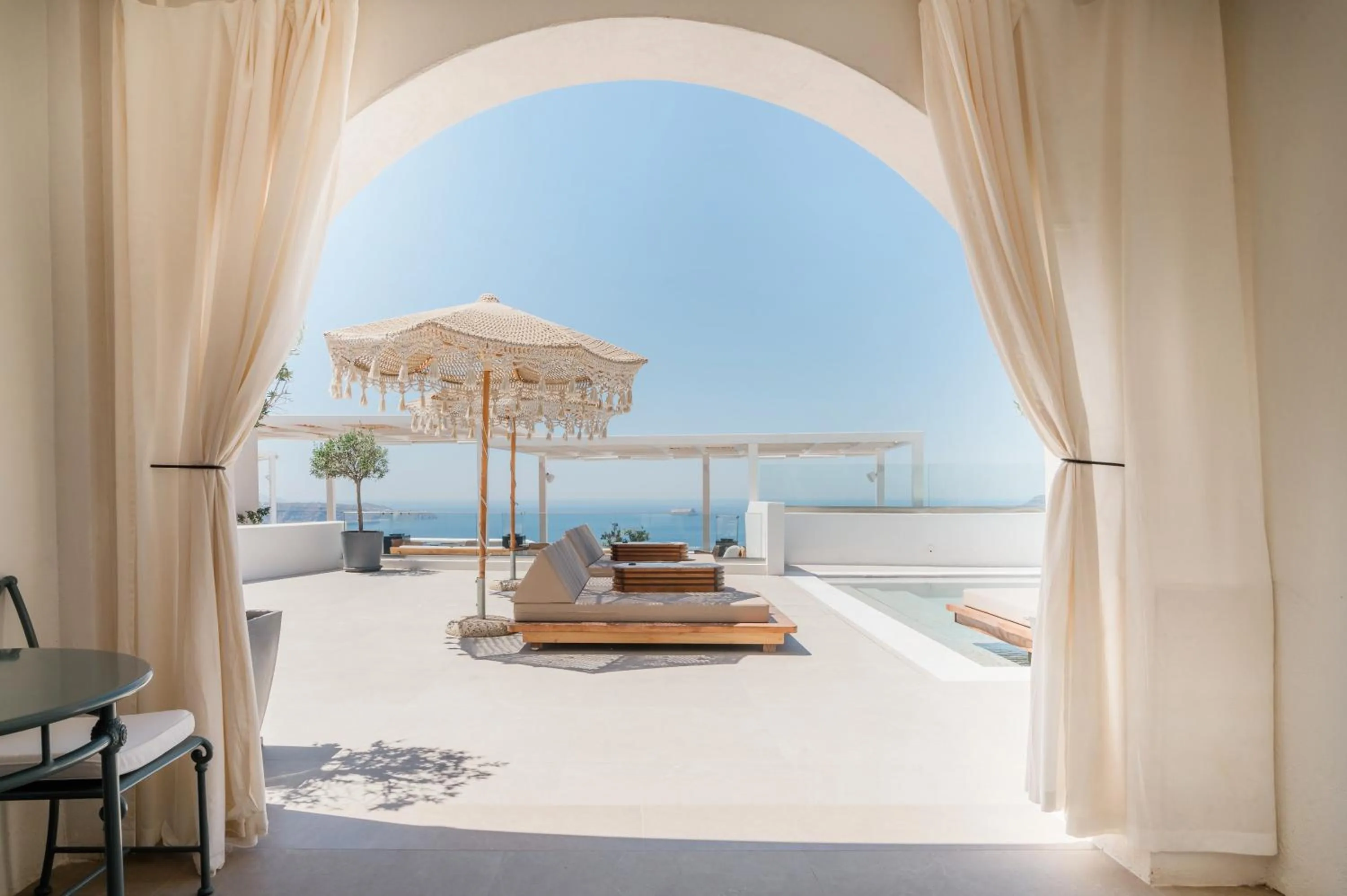 Double Room with Caldera View in Apeiron Blue Santorini - Sustainable Adults Only 14 Plus