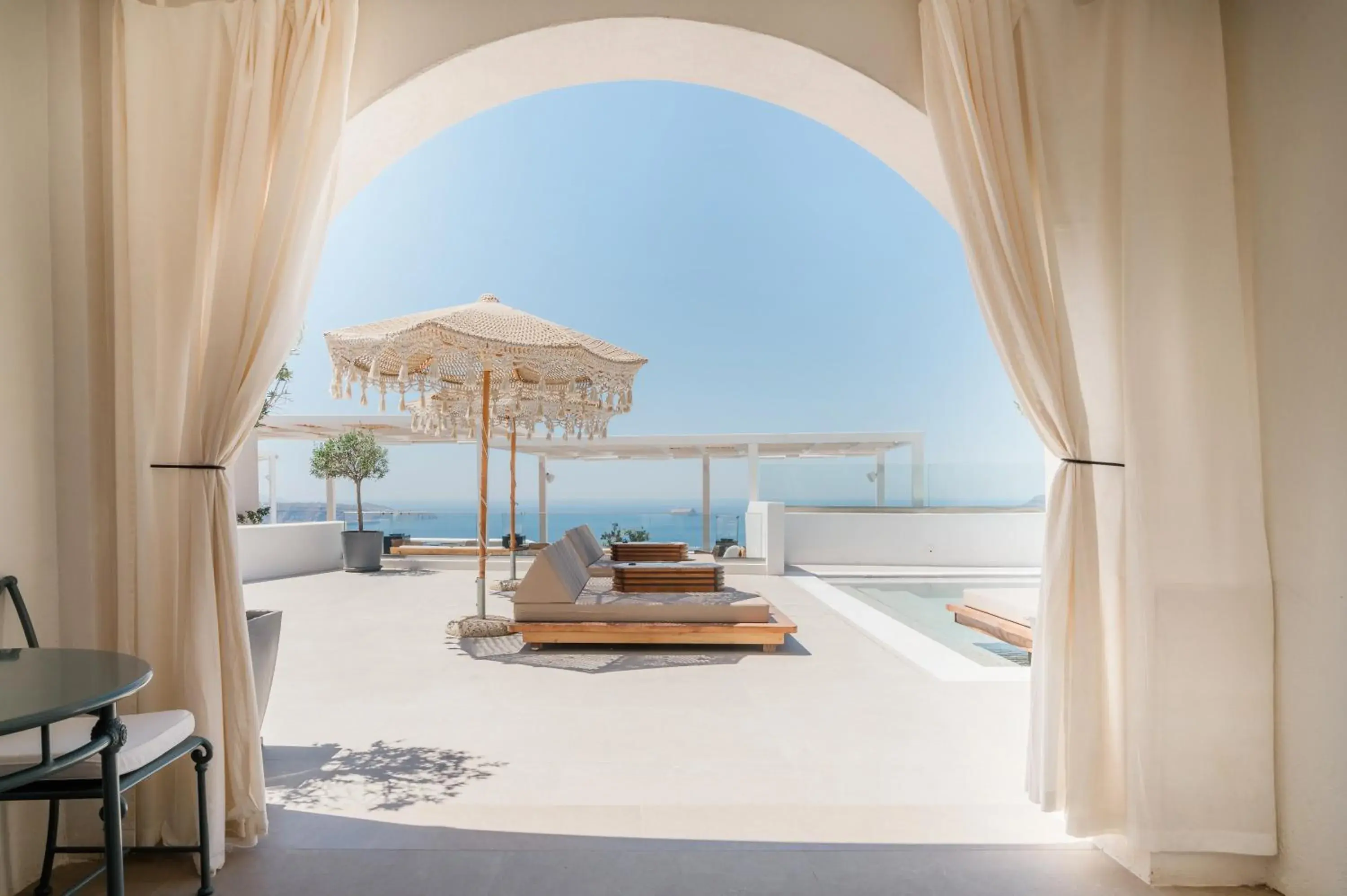 Double Room with Caldera View in Apeiron Blue Santorini - Sustainable Adults Only 14 Plus Double Room with Caldera View in Apeiron Blue Santorini - Sustainable Adults Only 14 Plus