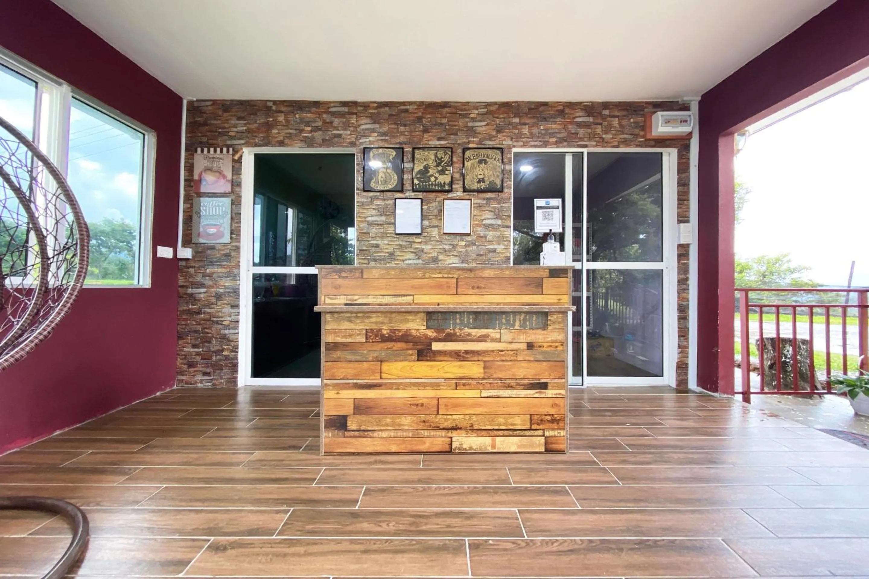 Lobby or reception in Hotel O Pogimpaan Homestay