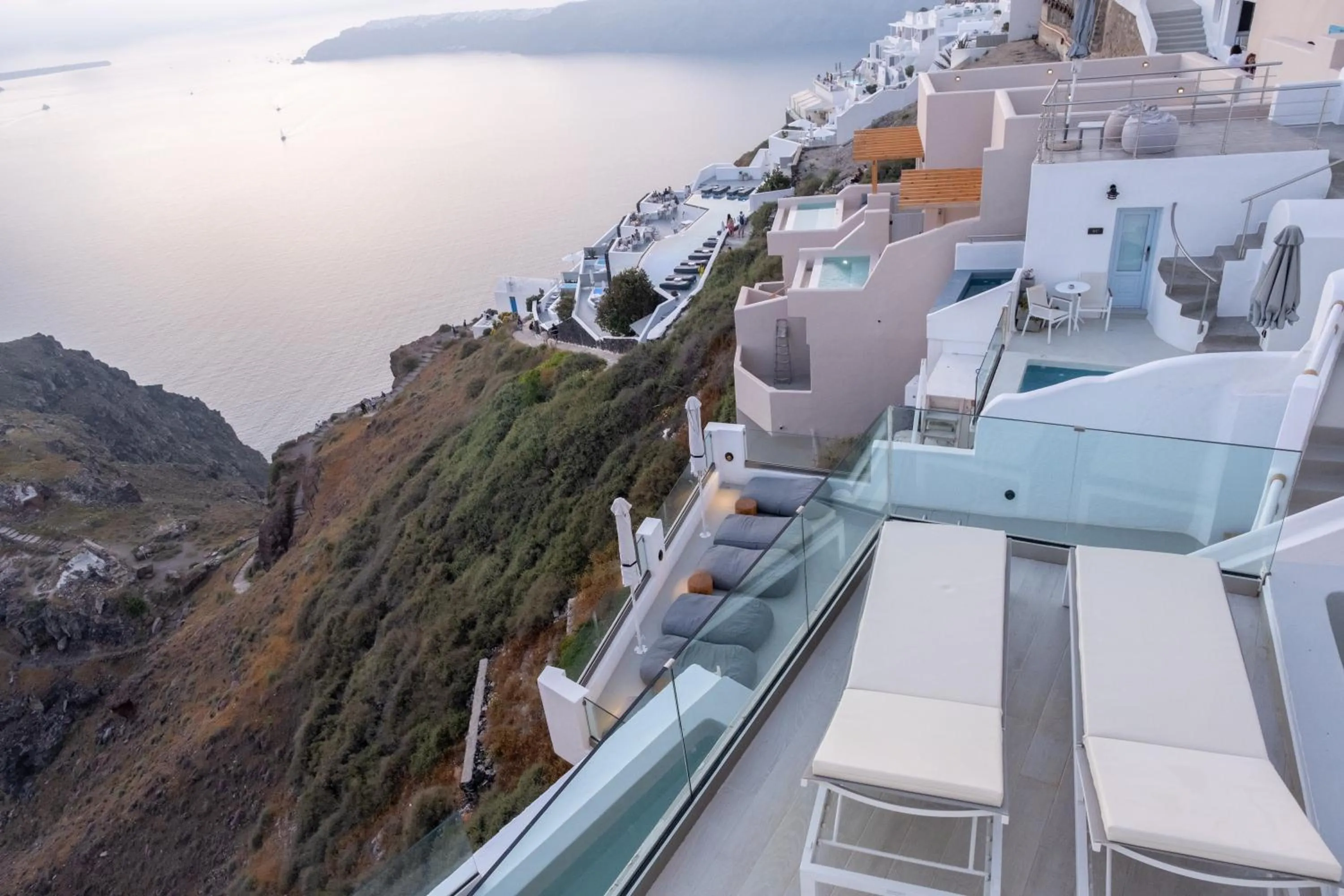 City view in Anemos Cave Suites