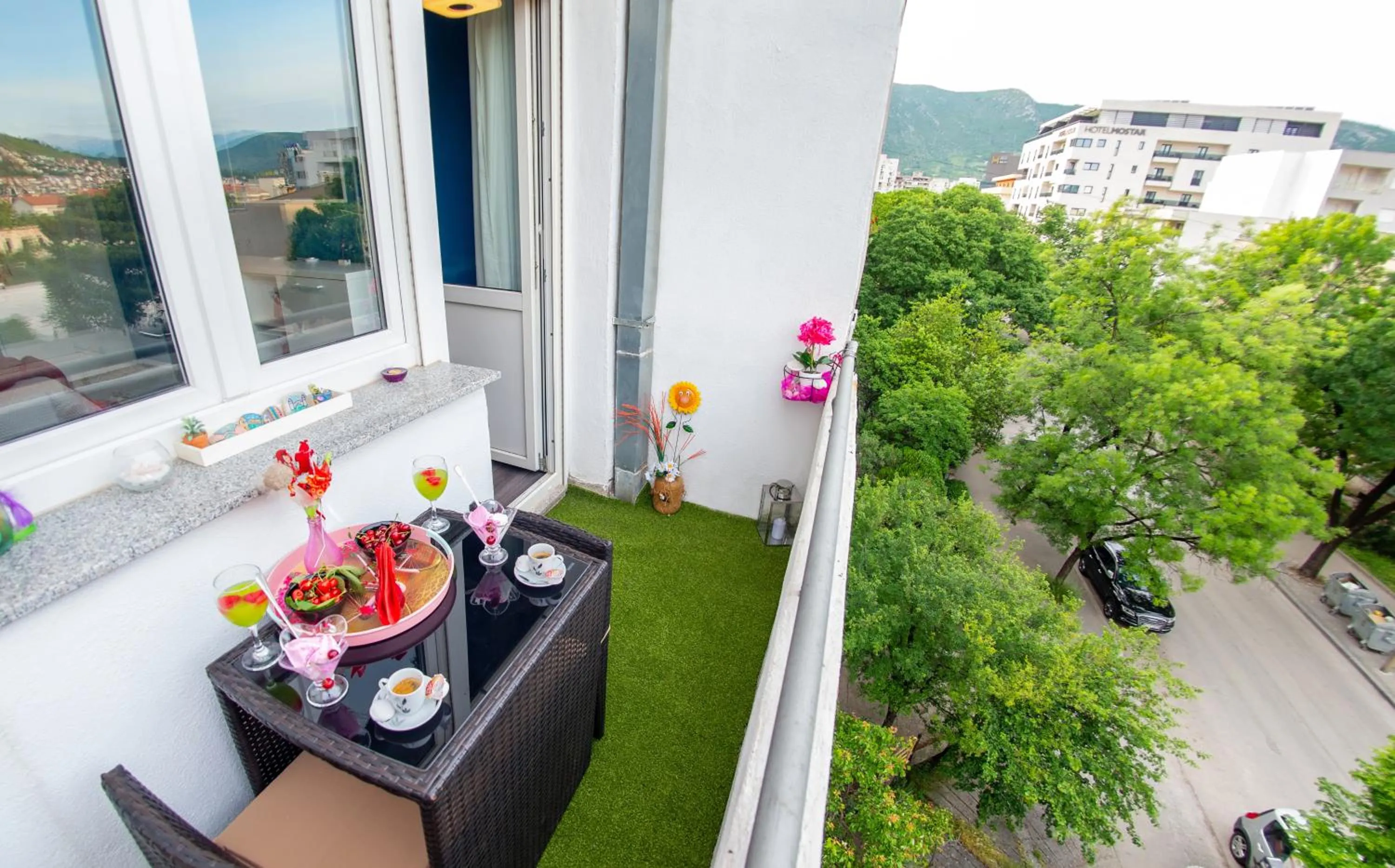 Balcony/Terrace in Smart Home Mostar