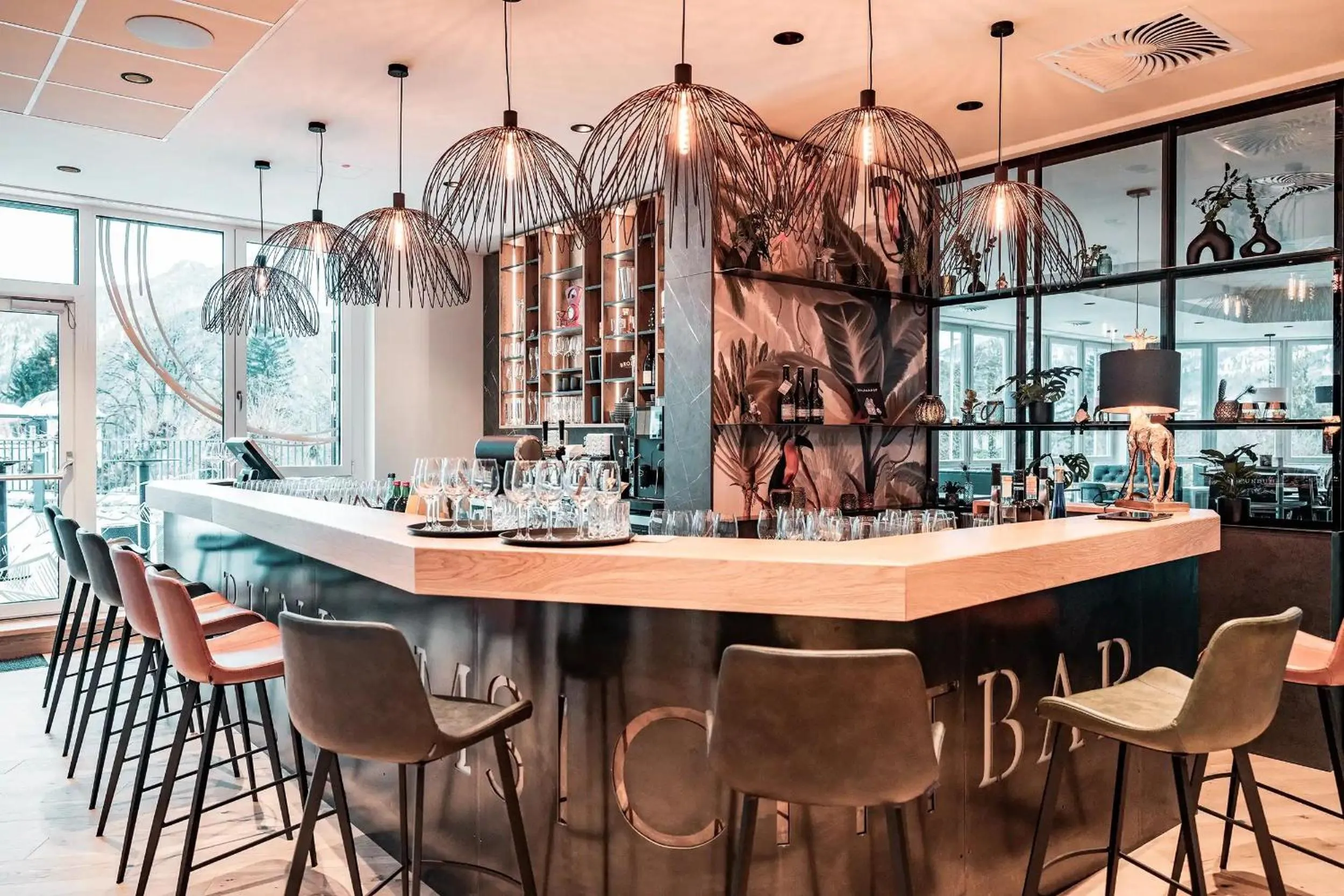 Lounge or bar in Boardinghouse Das RUNDUM