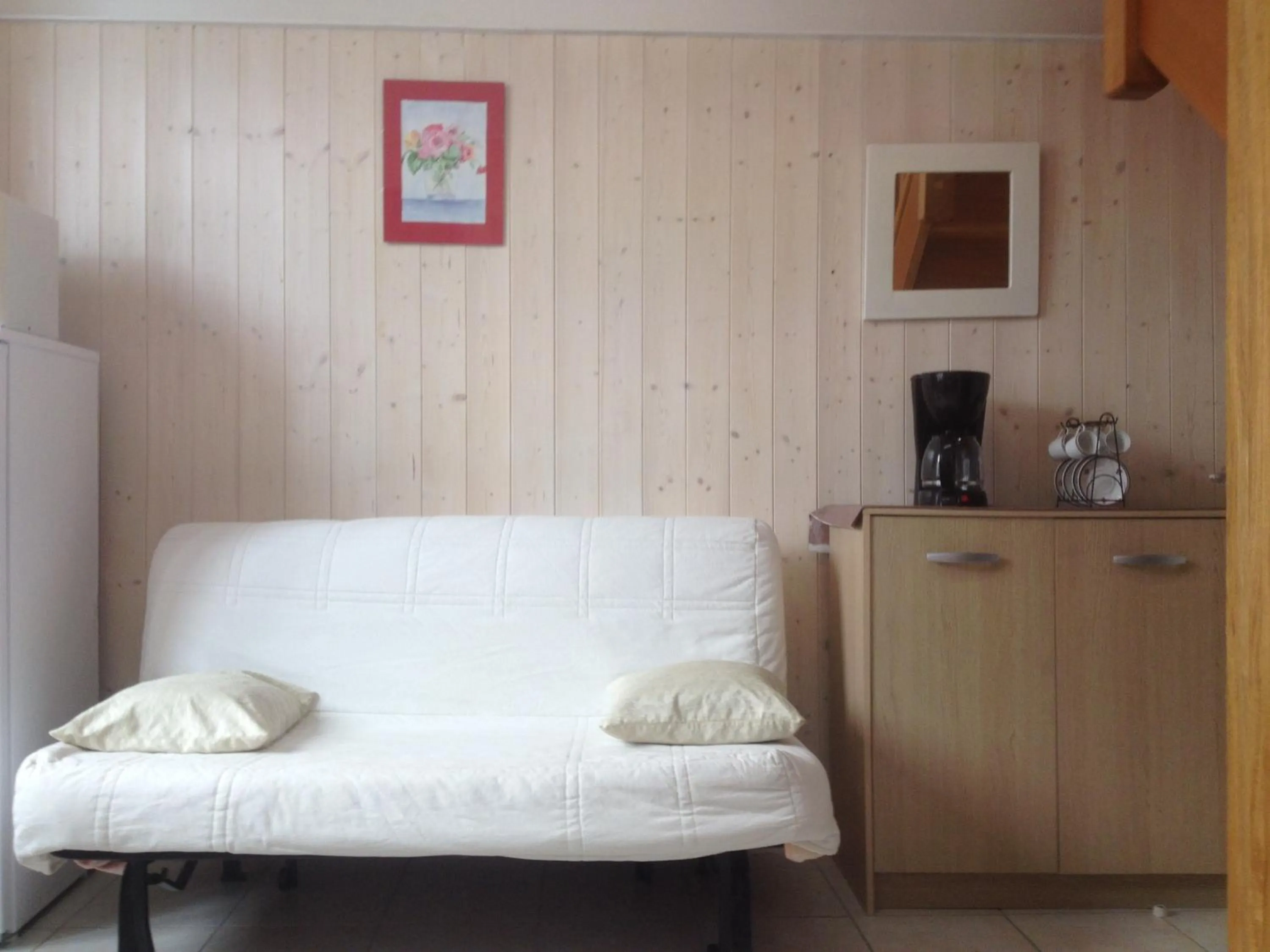 Living room, Bed in Résidence Natura