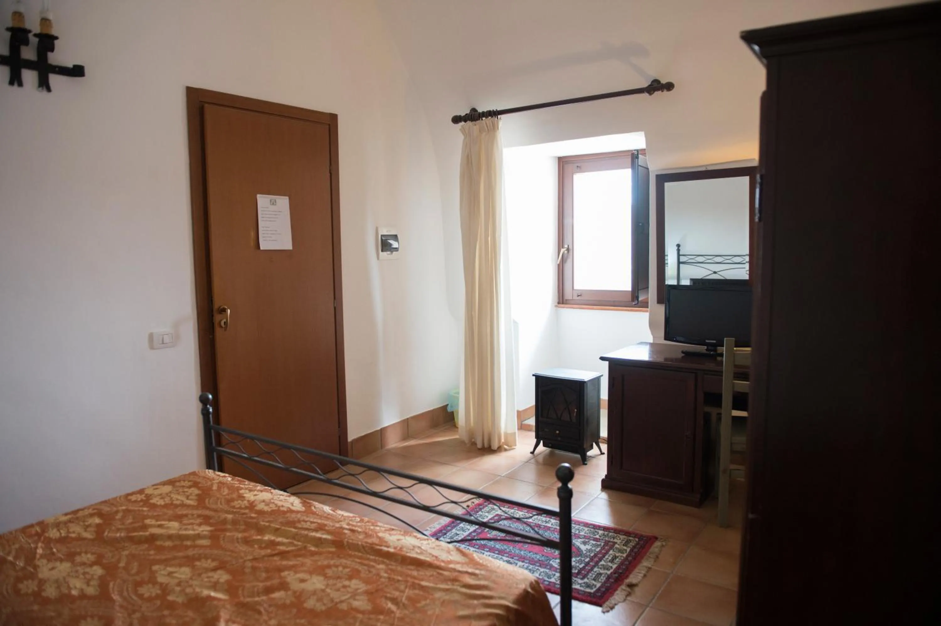 Bedroom, Bed in Agriturismo sanacore di sanacore salvatore