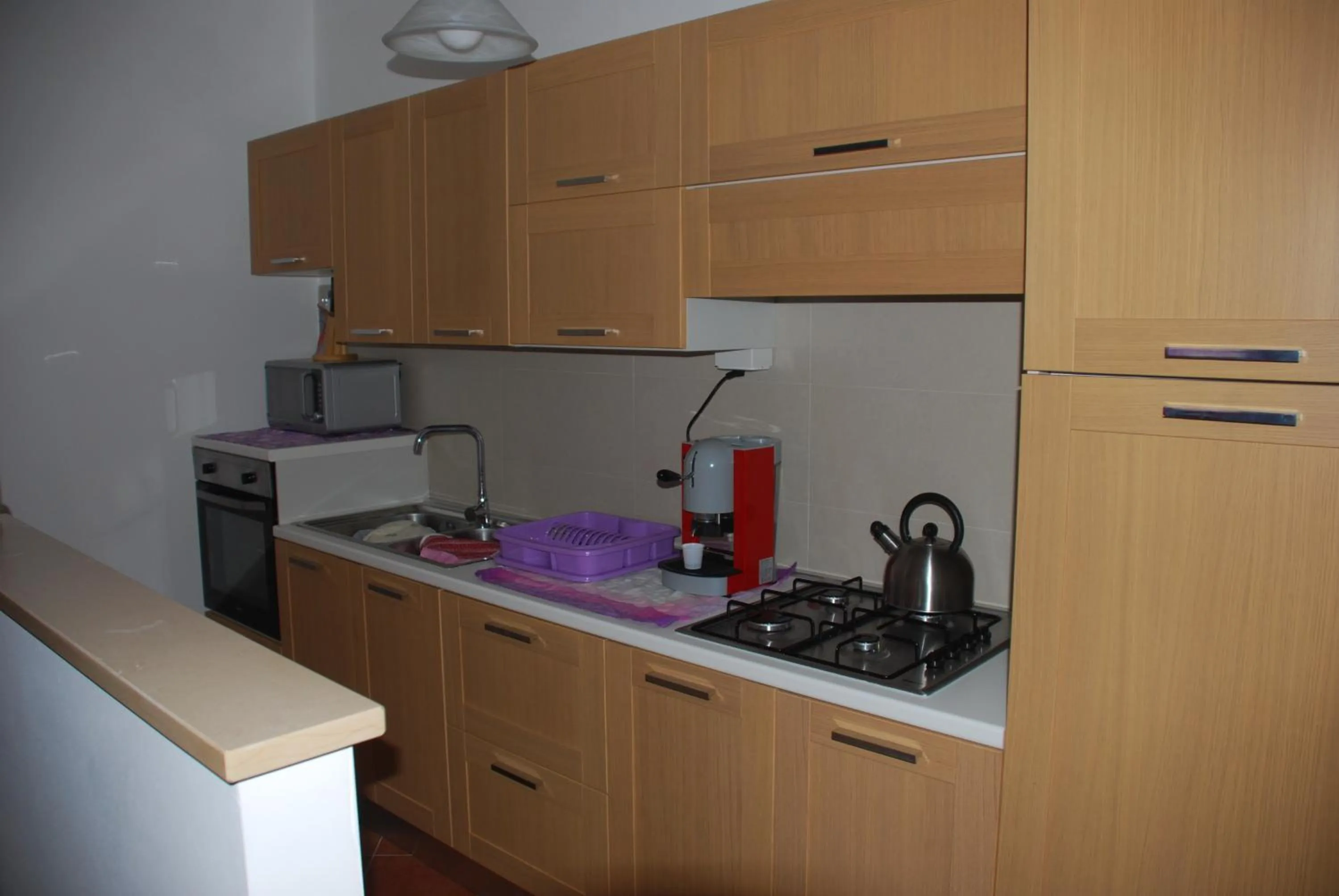 Communal kitchen in Eolo