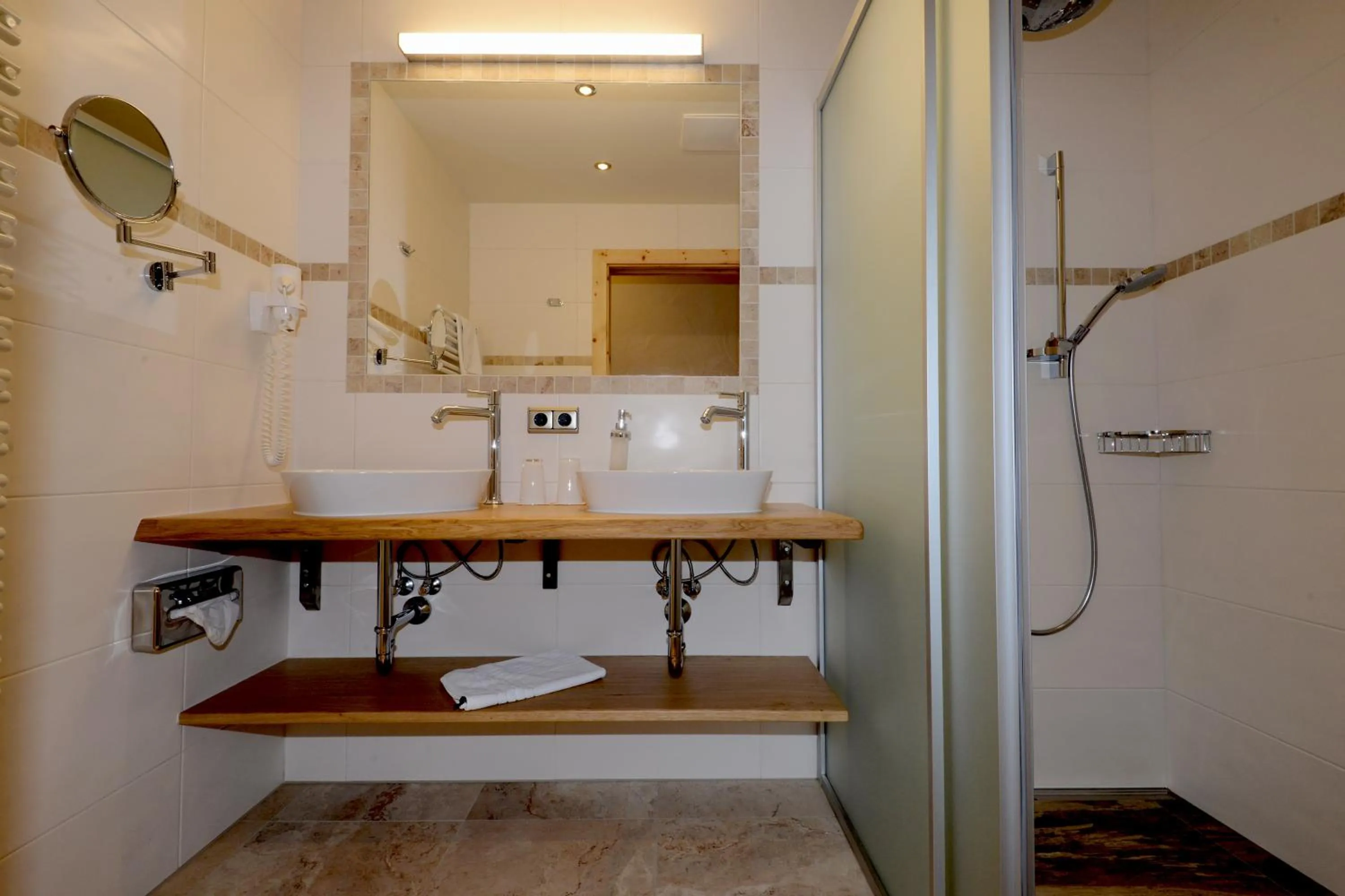 Bathroom in Hotel Restaurant Hexenalm