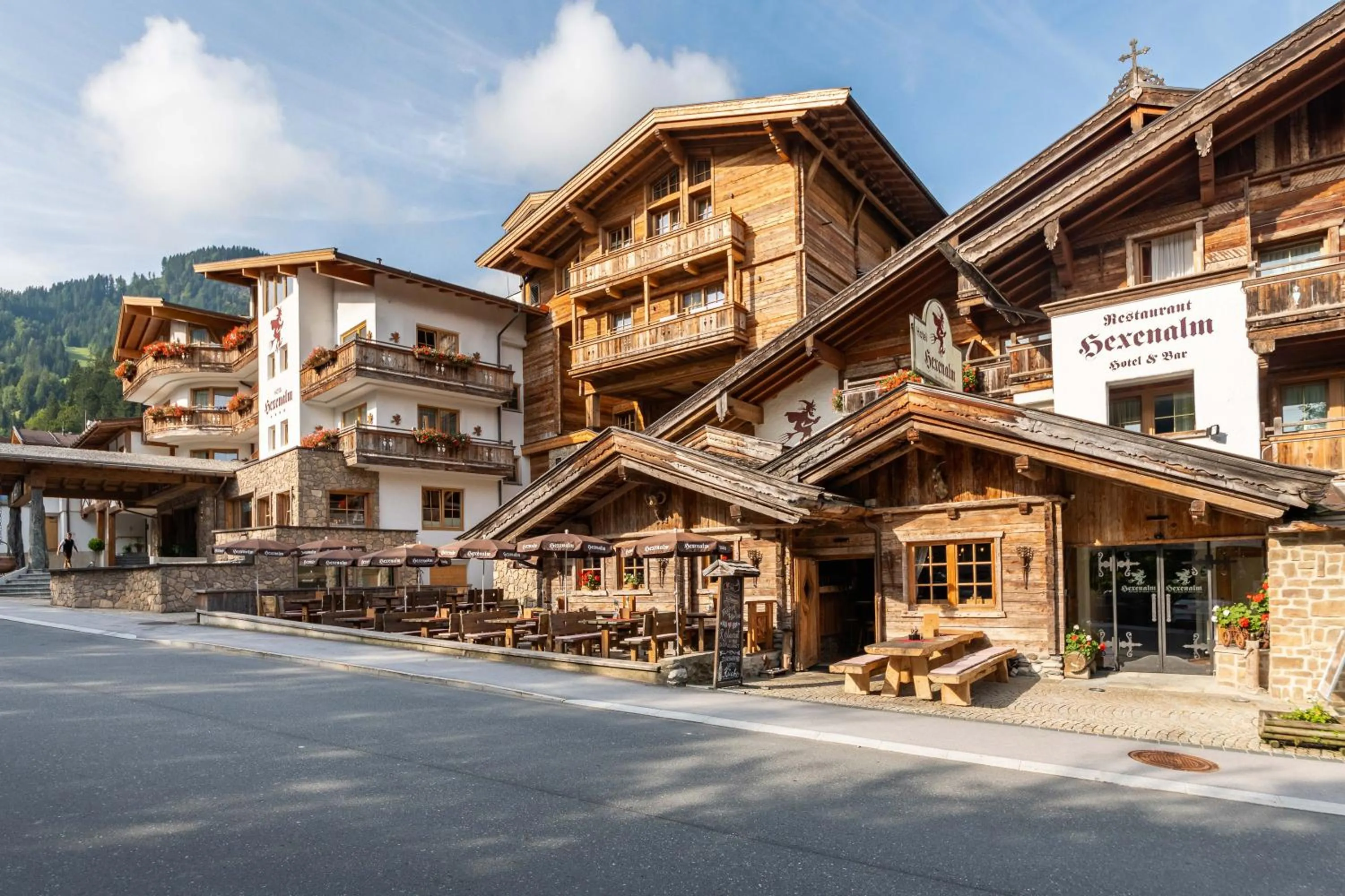 Property building in Hotel Restaurant Hexenalm