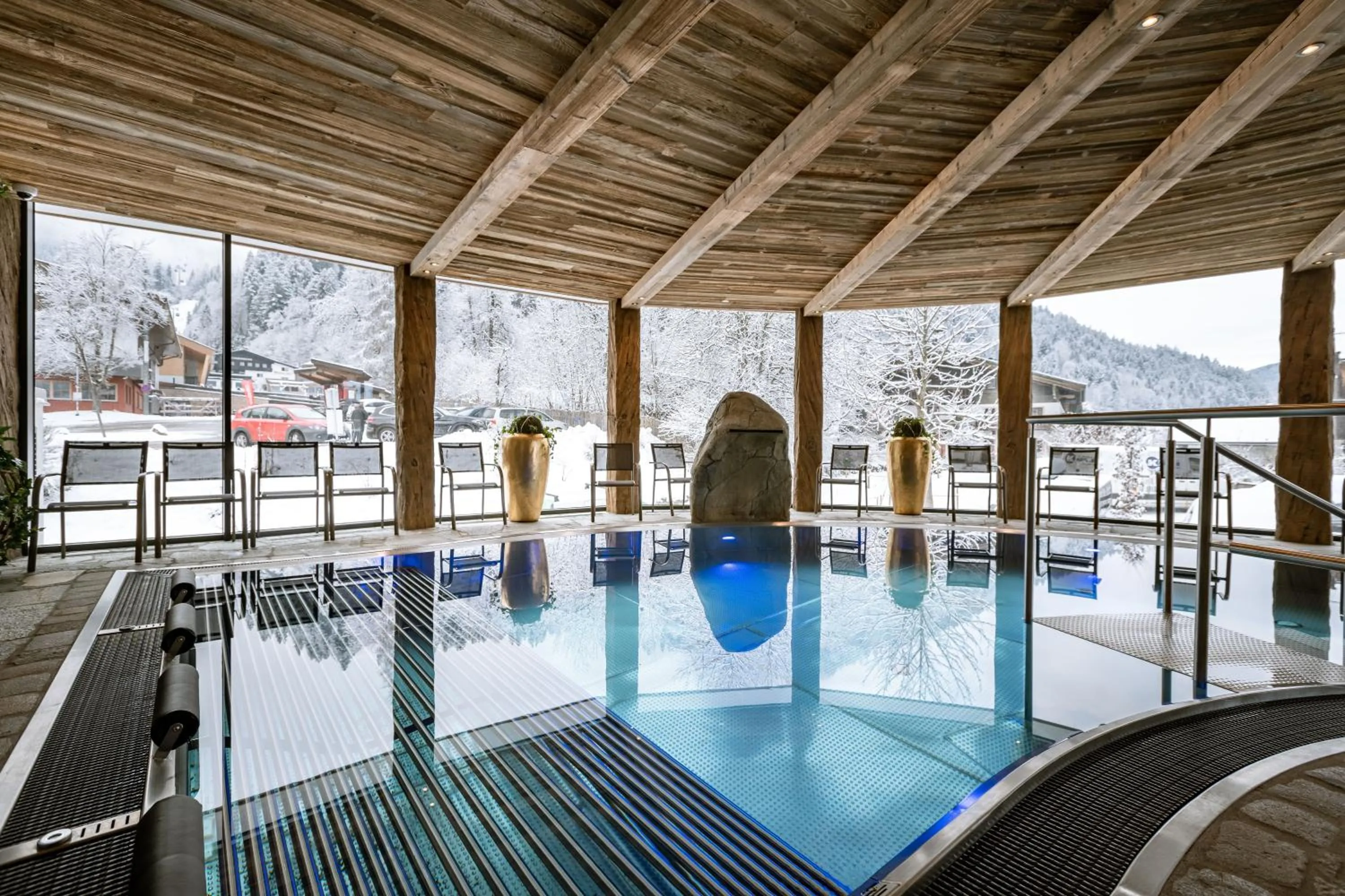 Swimming pool in Hotel Restaurant Hexenalm