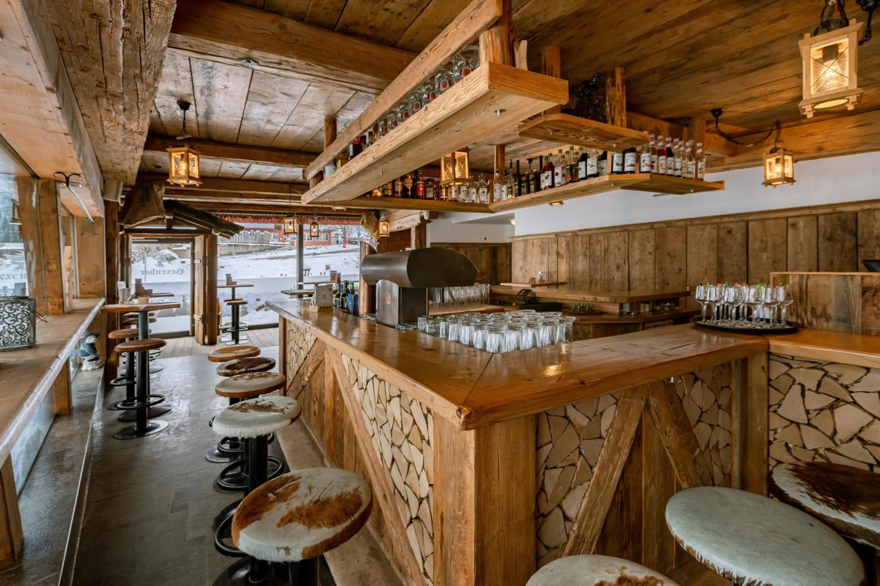 Lounge or bar in Hotel Restaurant Hexenalm