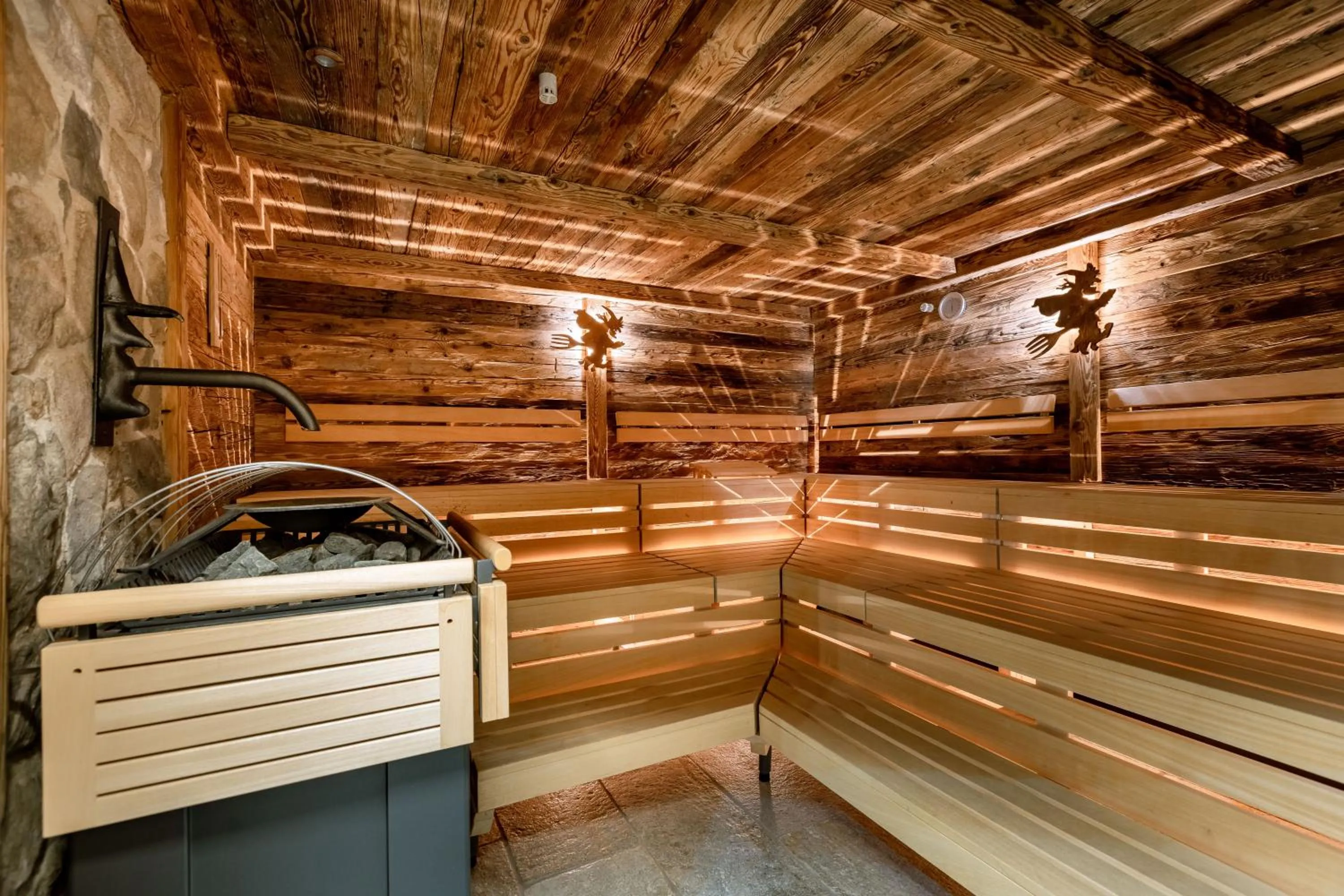 Sauna in Hotel Restaurant Hexenalm