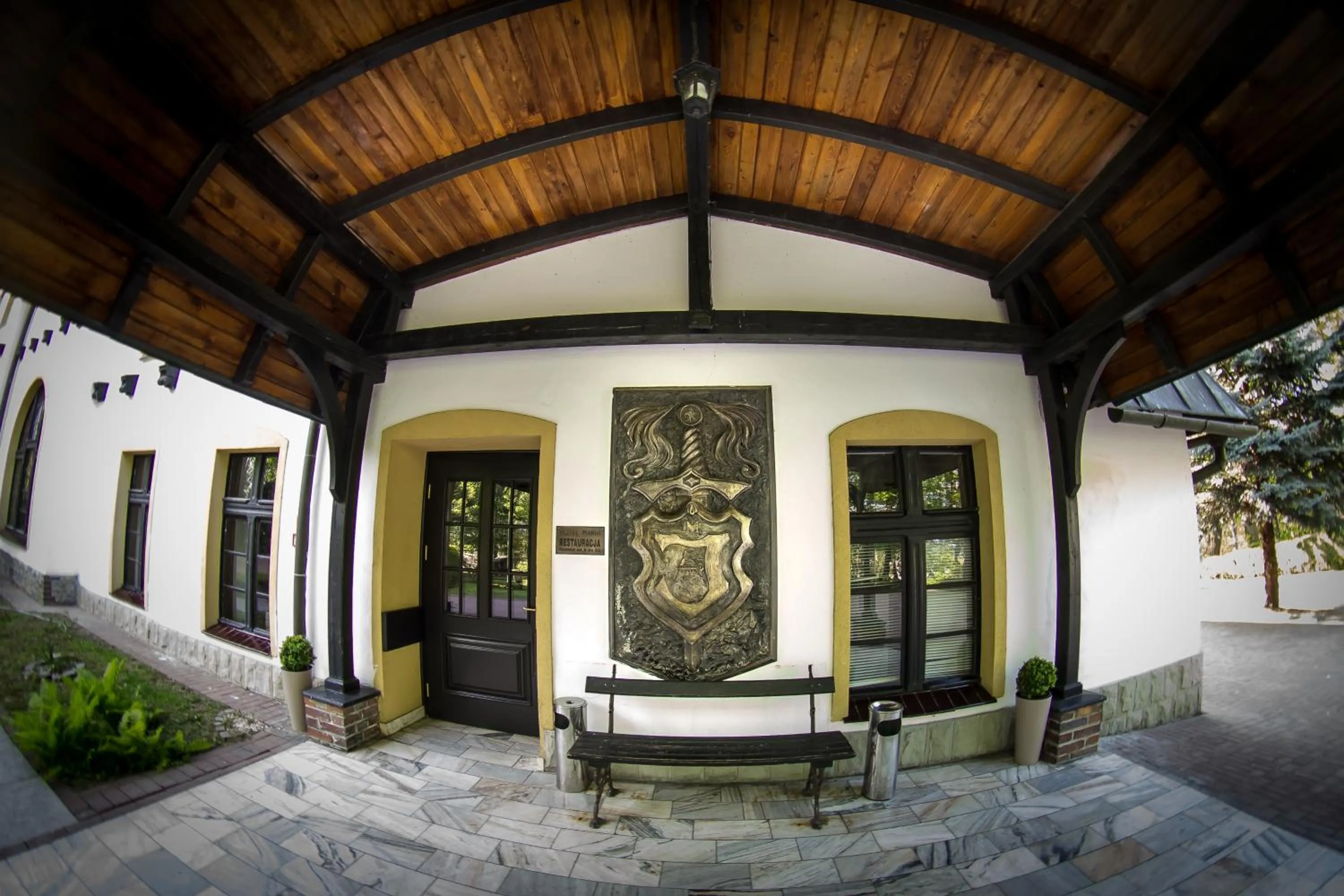 Facade/entrance in Hotel Maria