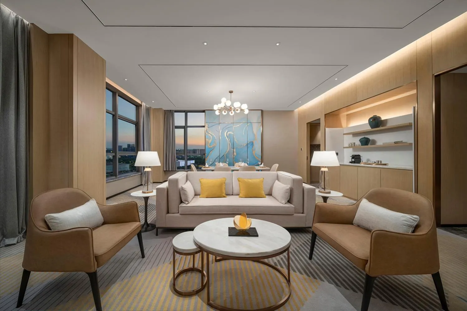 Living room in Holiday Inn Fuyang by IHG