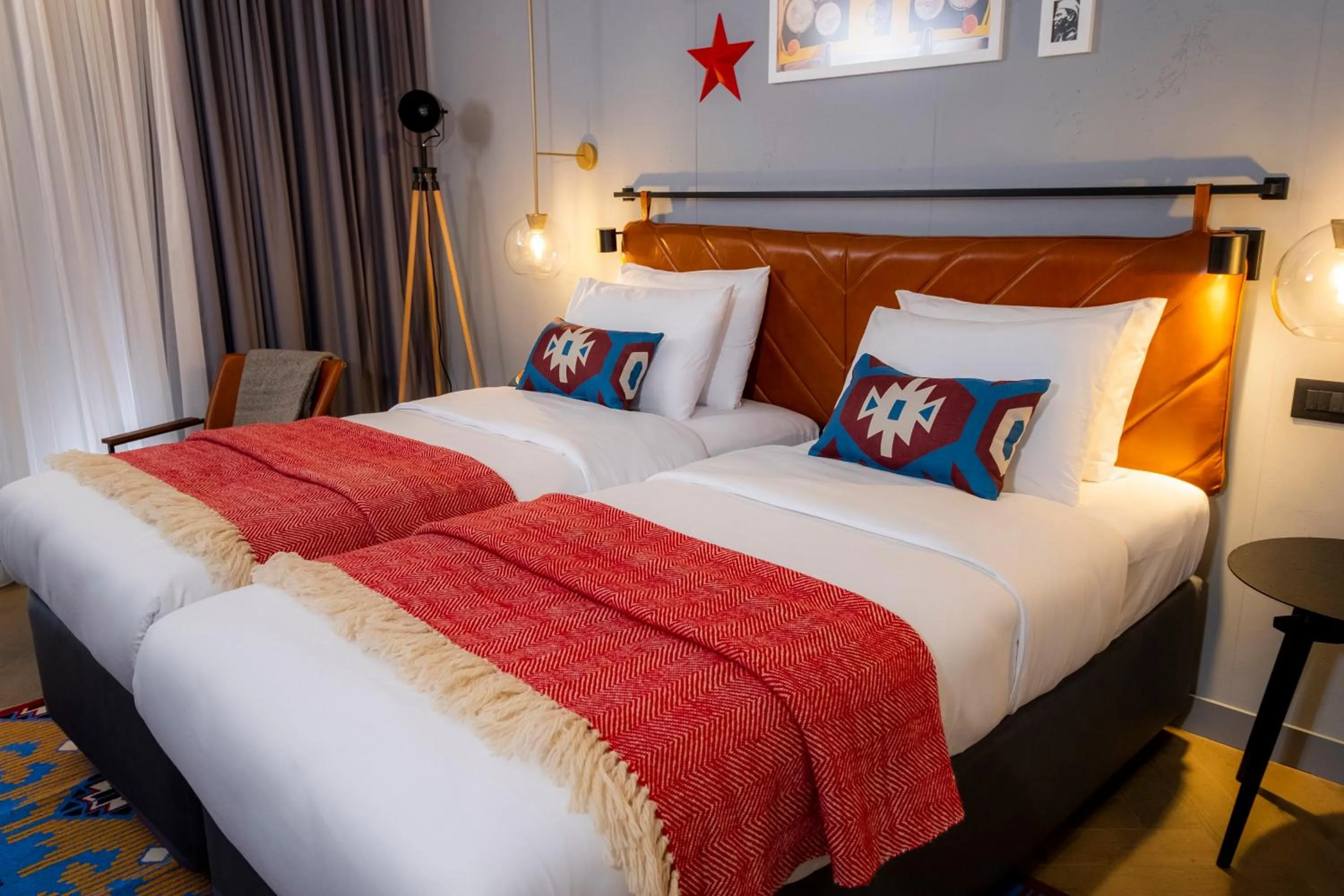 Photo of the whole room, Bed in Hotel Indigo Belgrade by IHG