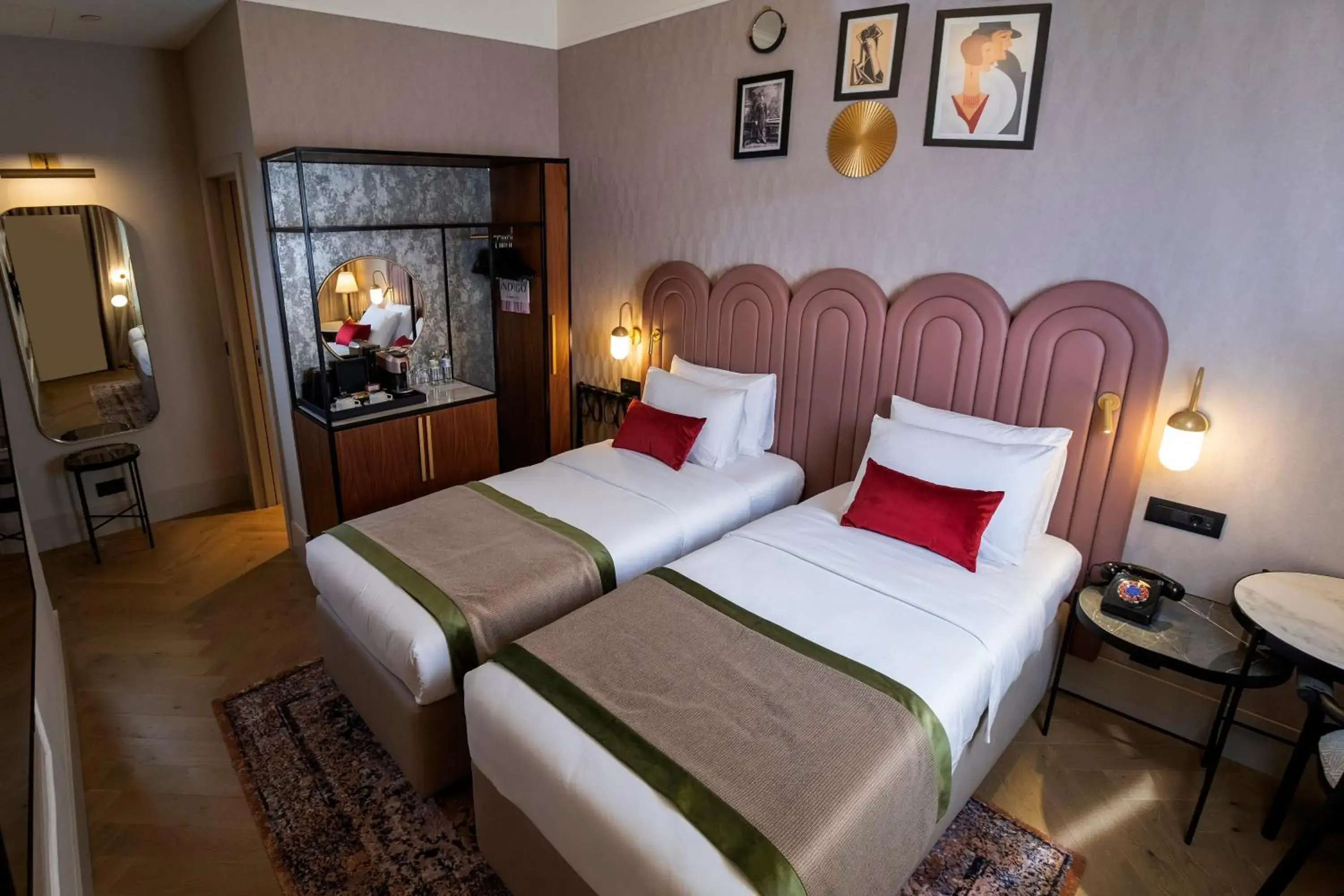 Standard Twin Room in Hotel Indigo Belgrade by IHG Standard Twin Room in Hotel Indigo Belgrade by IHG