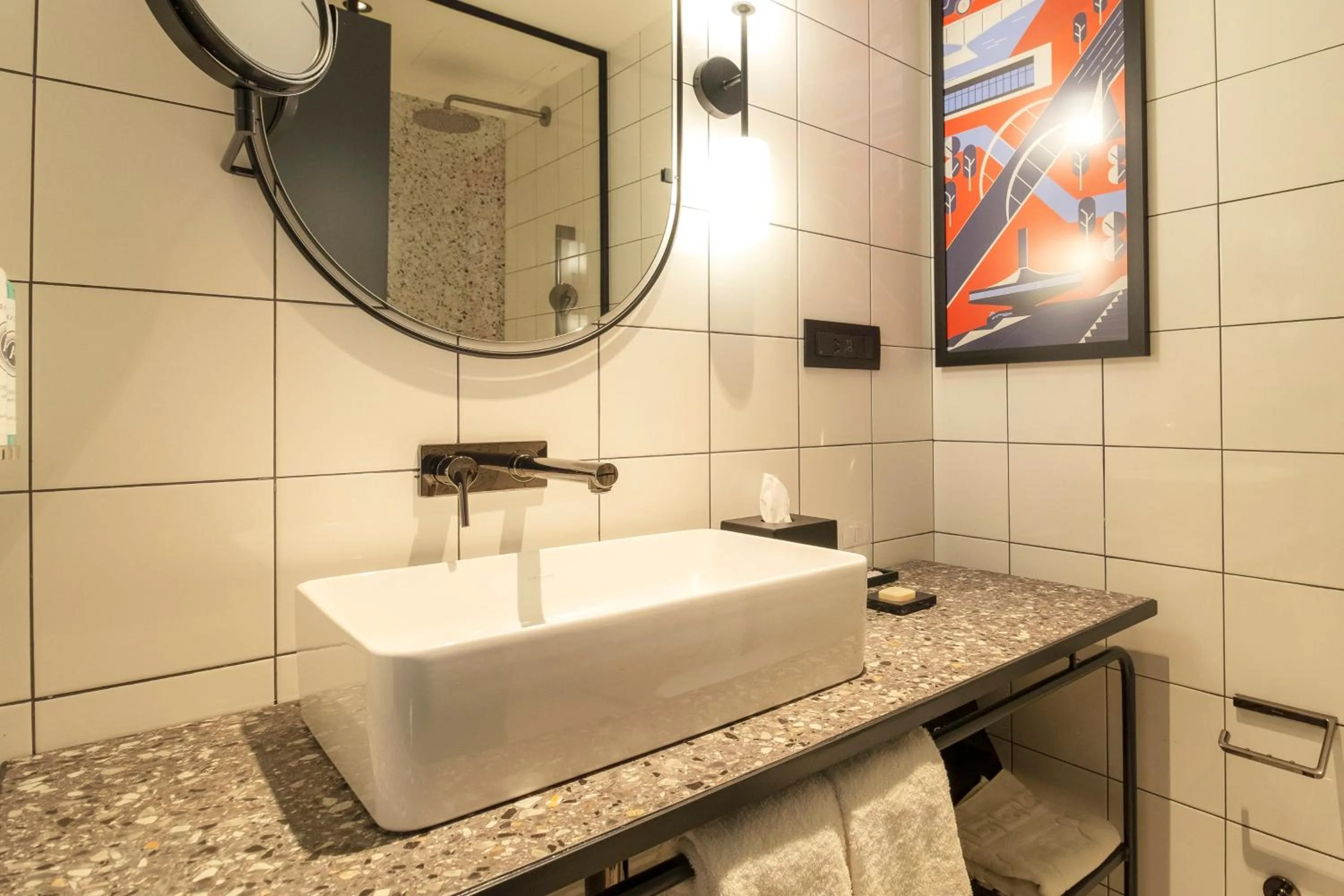 Bathroom in Hotel Indigo Belgrade by IHG