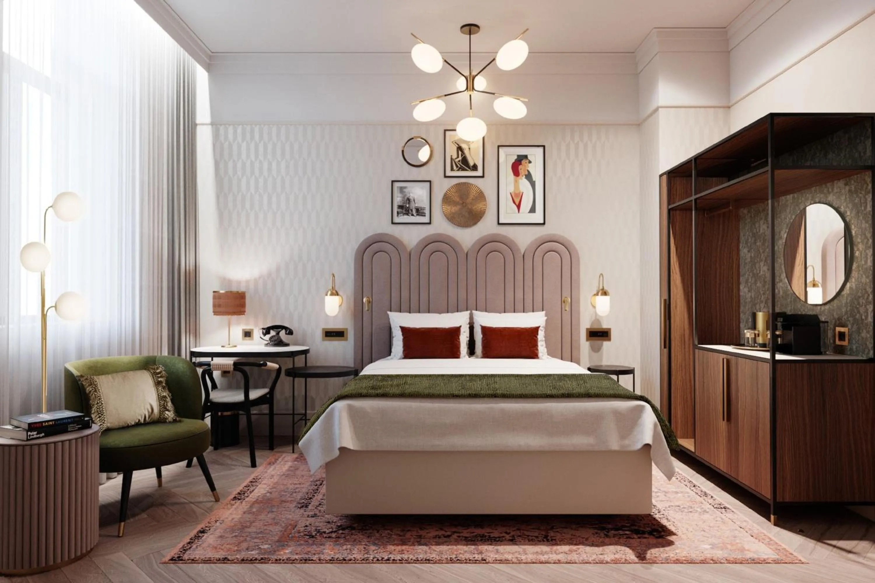 Photo of the whole room, Bed in Hotel Indigo Belgrade by IHG