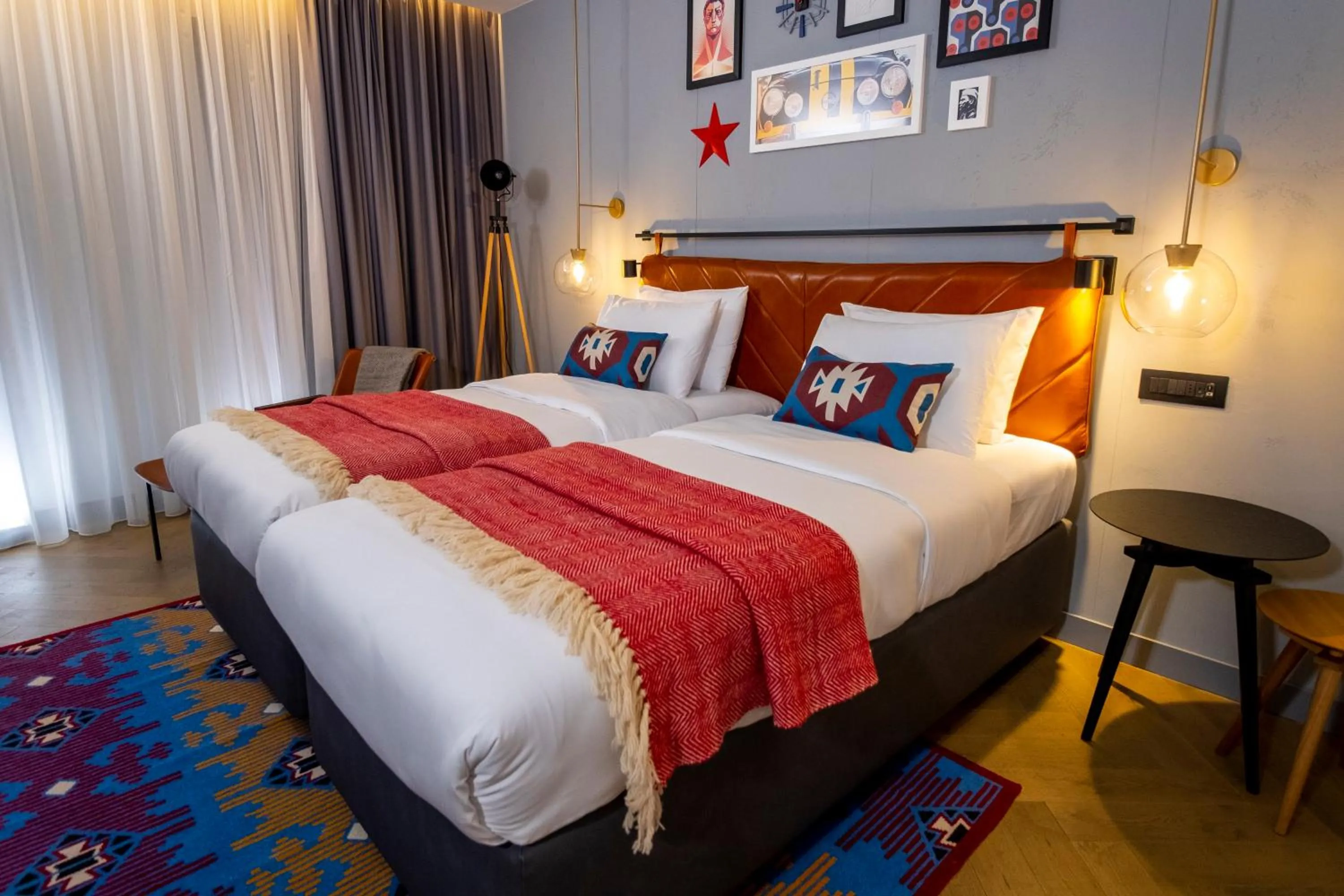 Photo of the whole room, Bed in Hotel Indigo Belgrade by IHG