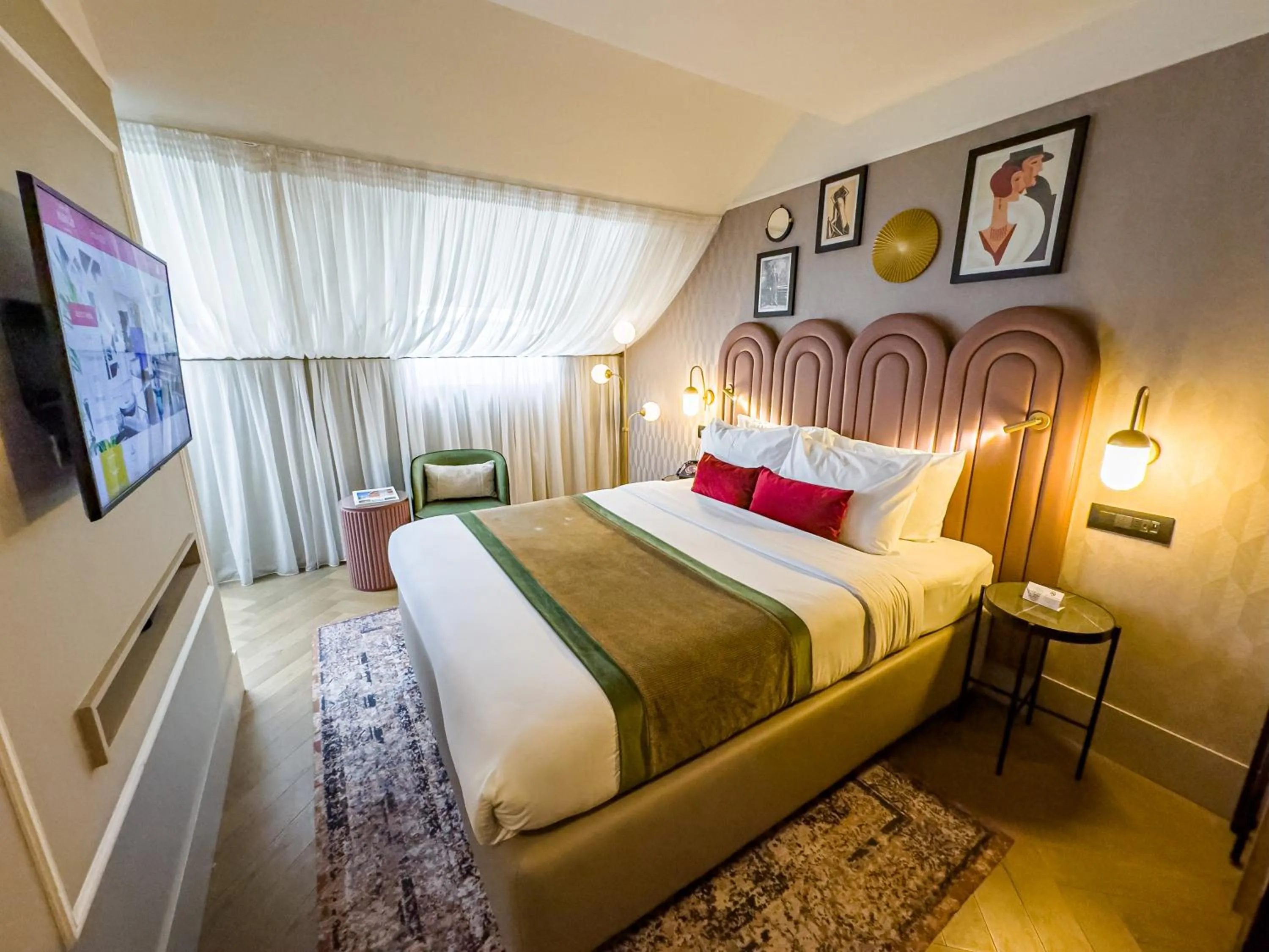 Bed in Hotel Indigo Belgrade by IHG