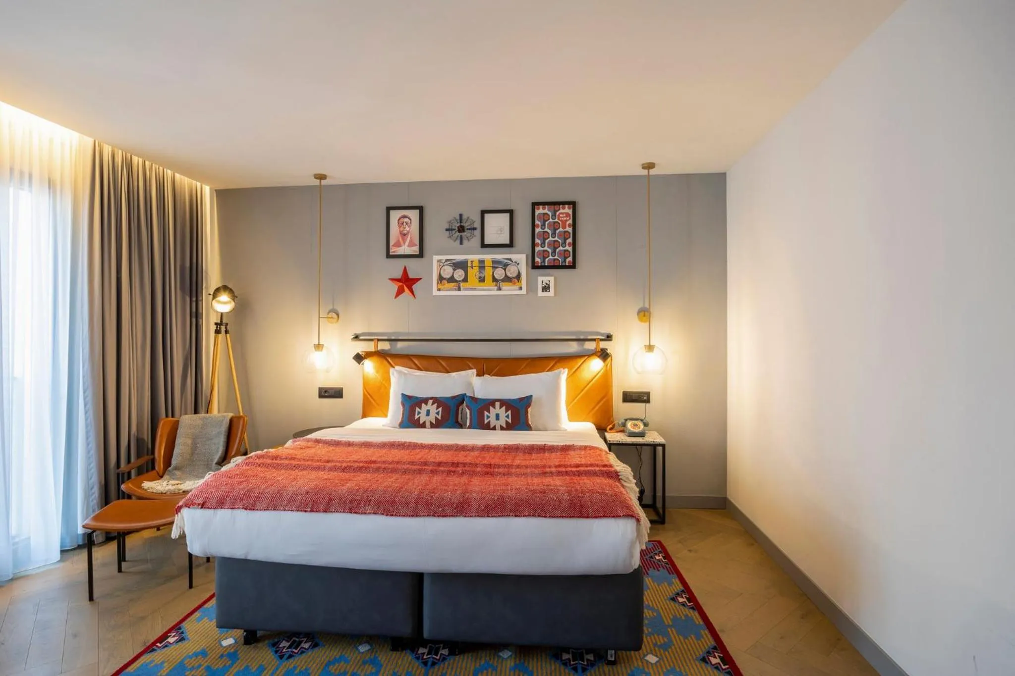 Photo of the whole room, Bed in Hotel Indigo Belgrade by IHG