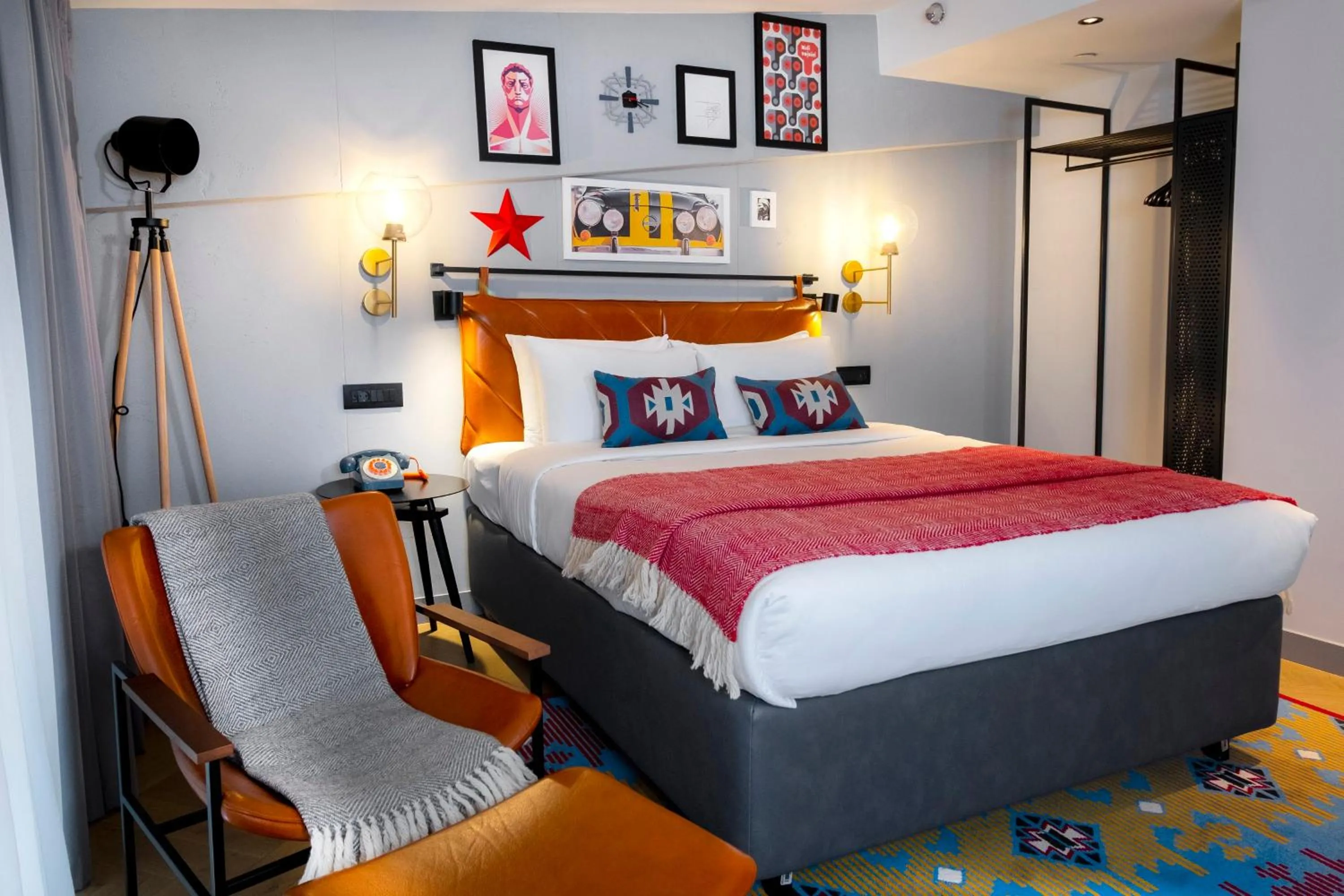 Photo of the whole room, Bed in Hotel Indigo Belgrade by IHG