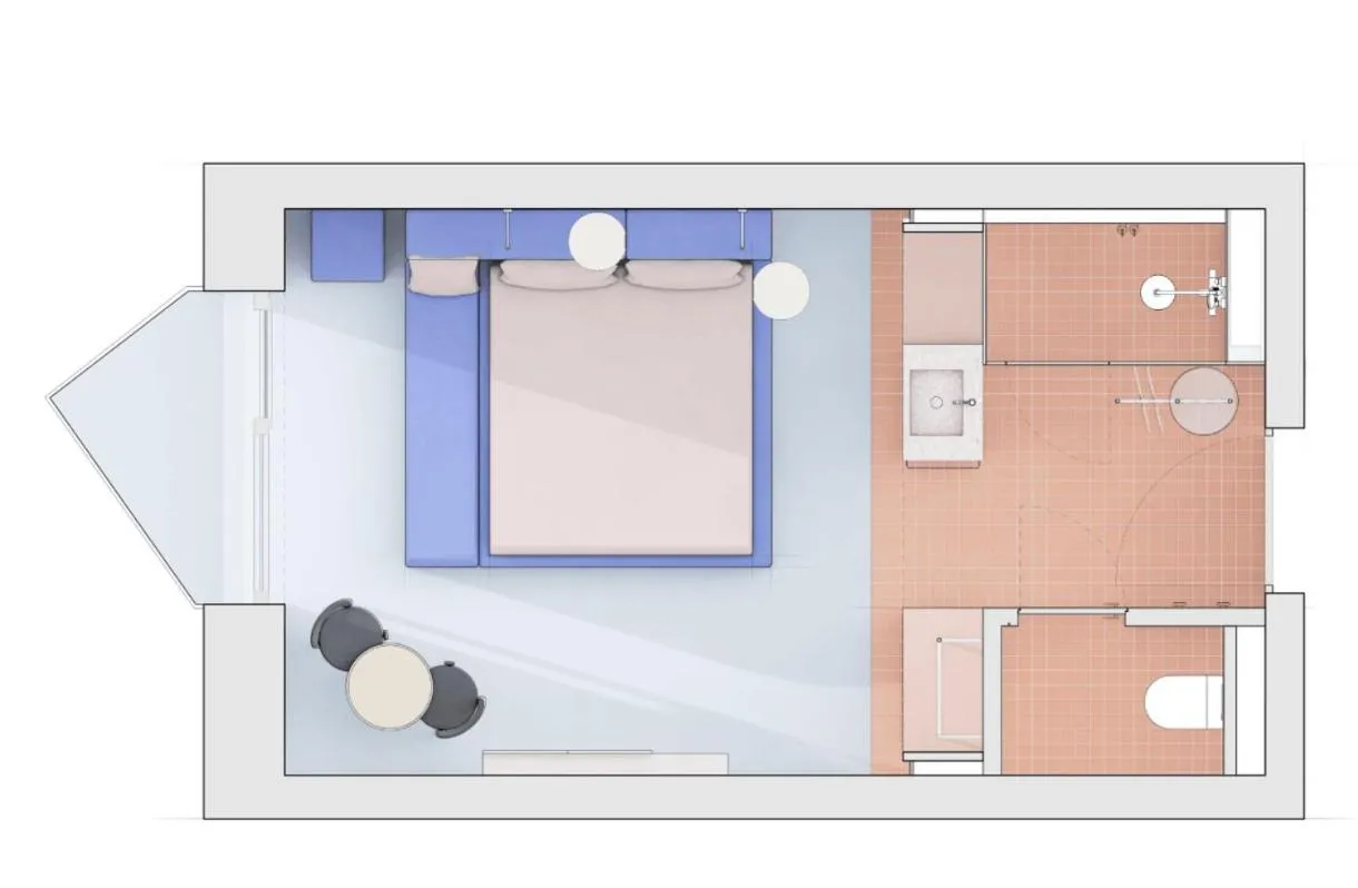 Floor plan in Hotel & Restaurant Heyligenstaedt