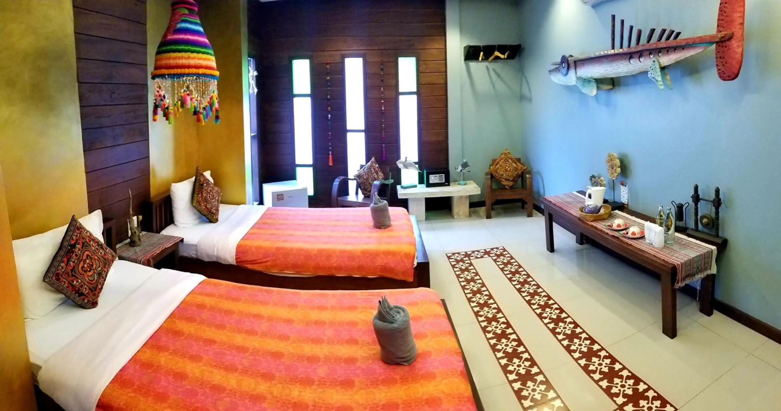 Bed in Soi One Boutique Bedrooms