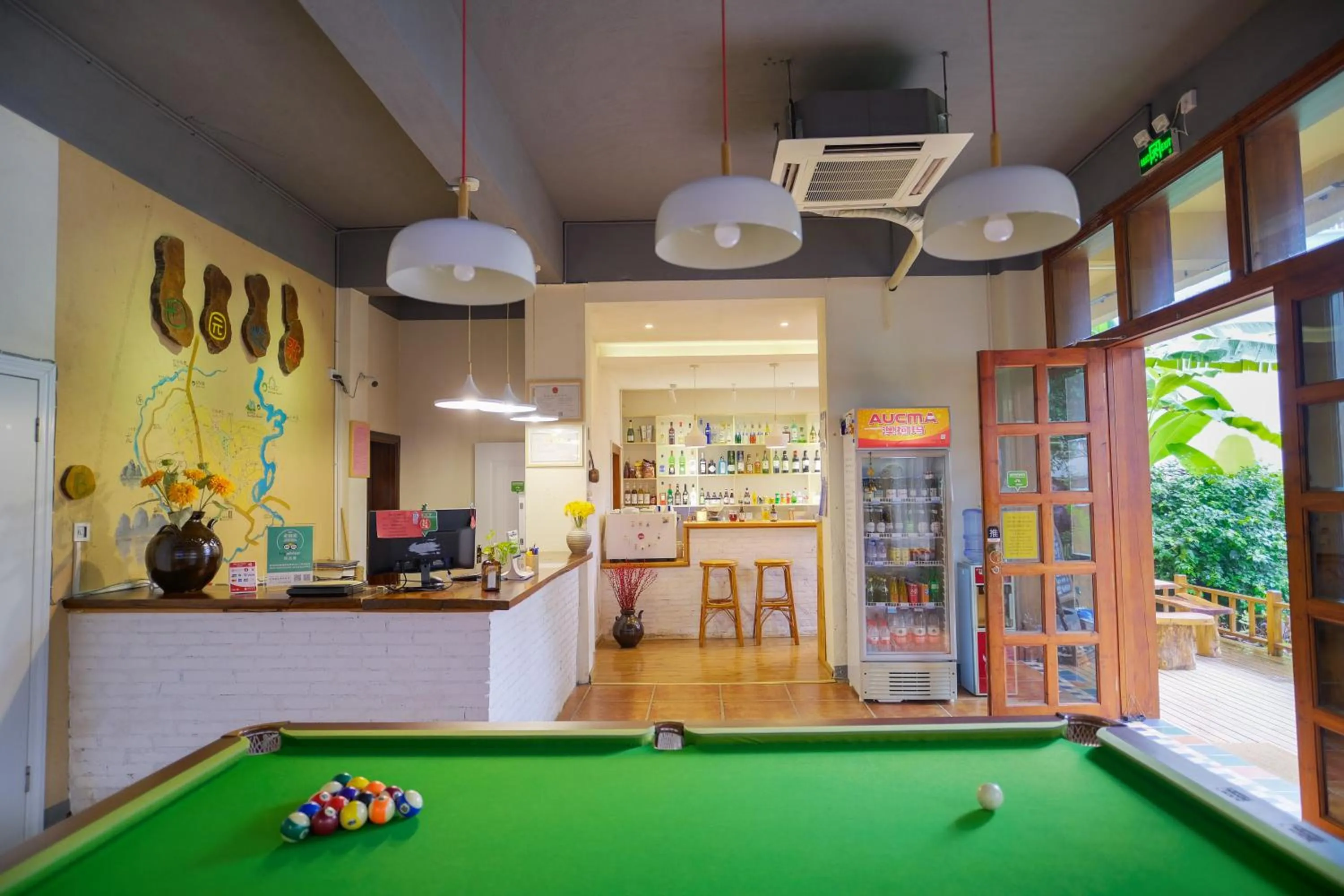 Billiard in YangShuo Eden Inn