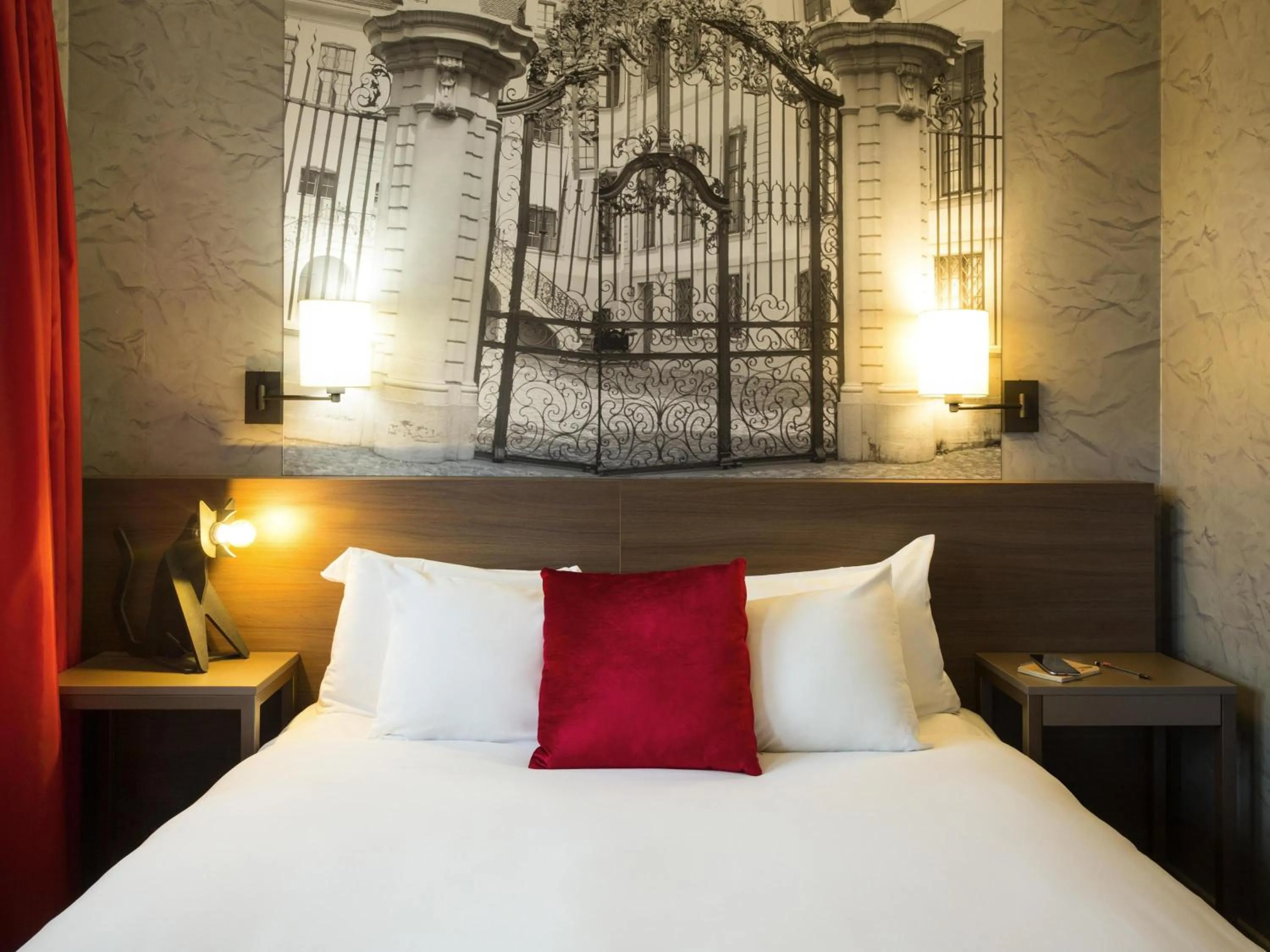 Bedroom, Bed in Aparthotel Adagio Basel City