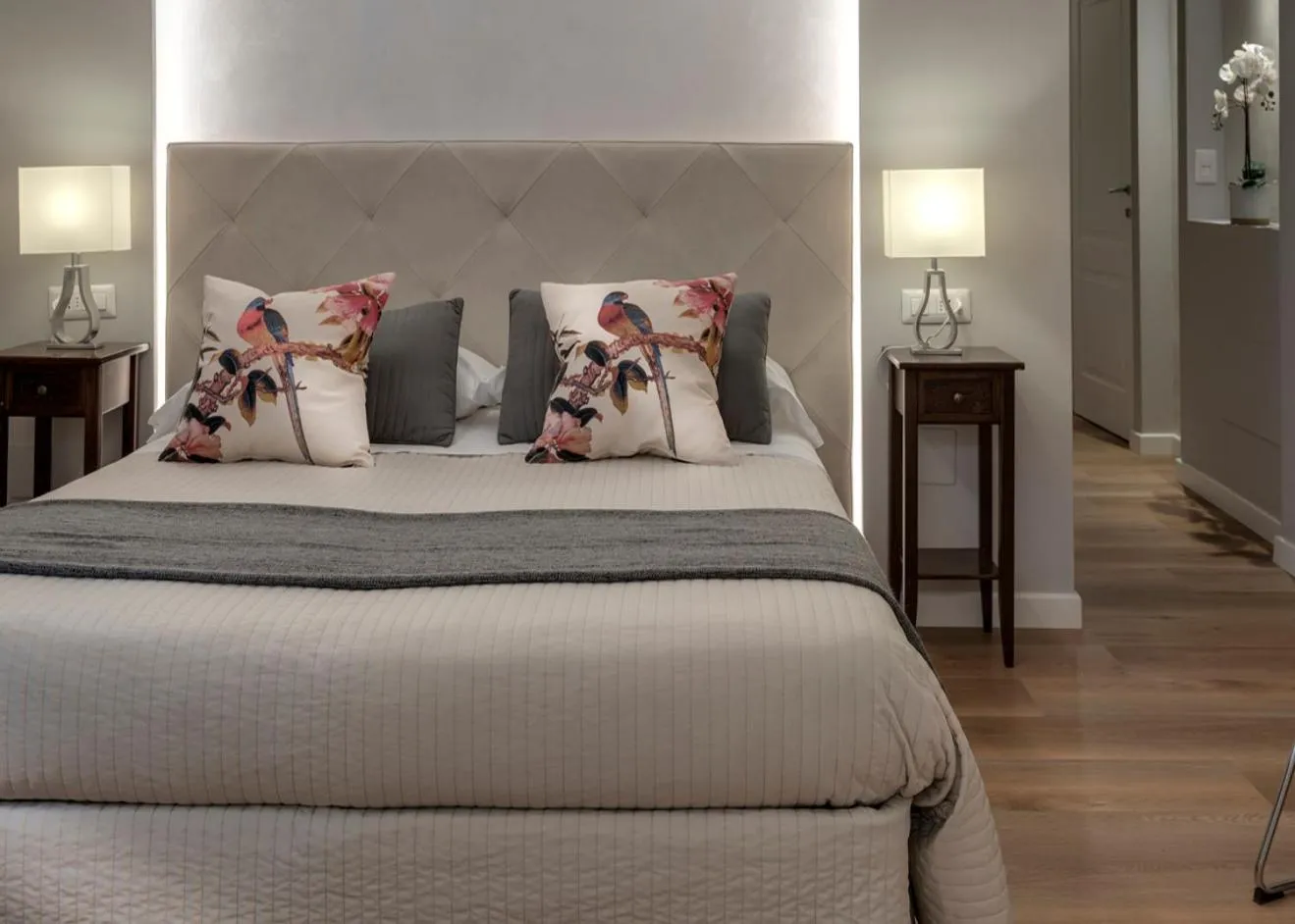 Shower, Bed in Soggiorno Alessandra