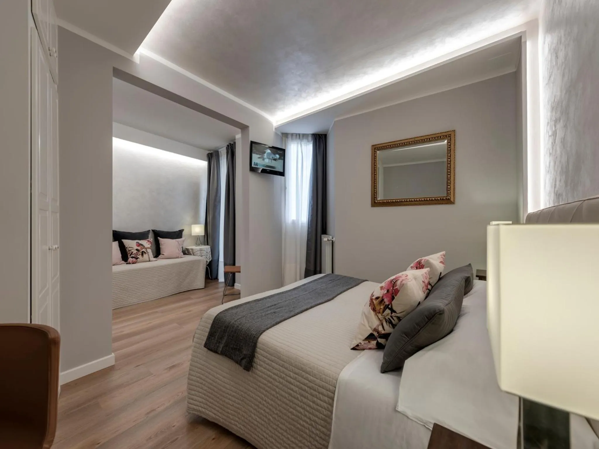 Shower, Bed in Soggiorno Alessandra