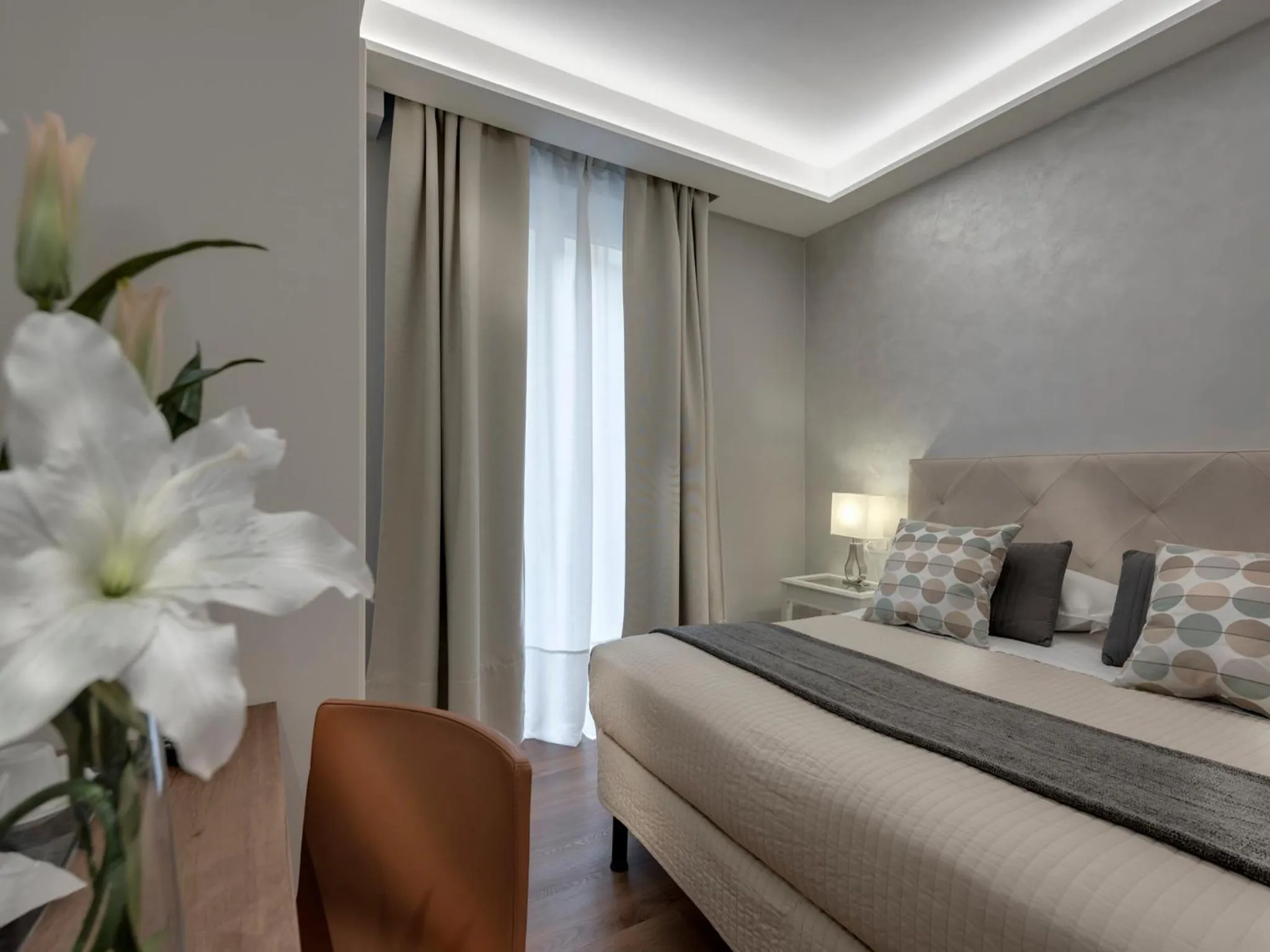 Shower, Bed in Soggiorno Alessandra