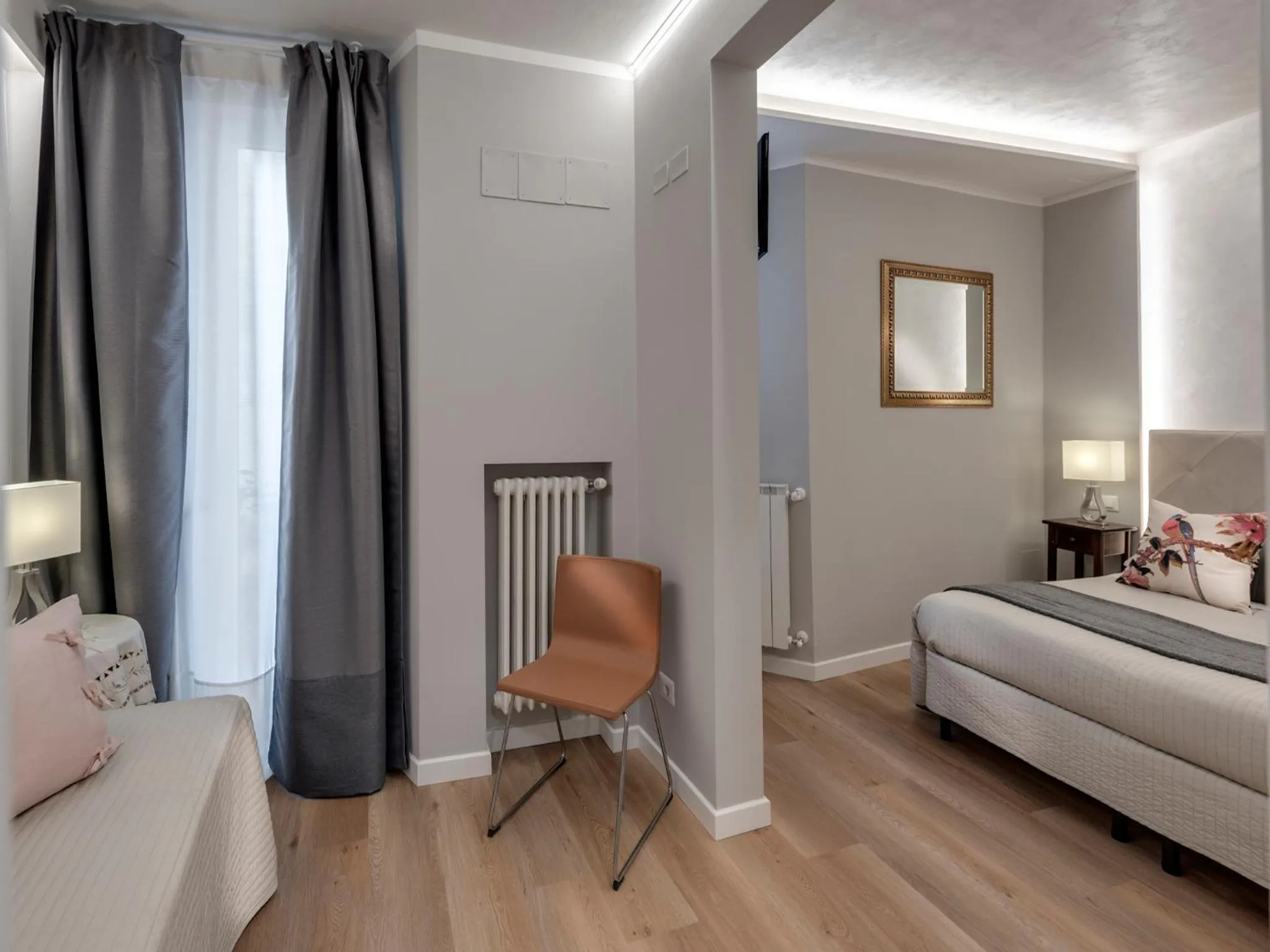 Shower, Bed in Soggiorno Alessandra