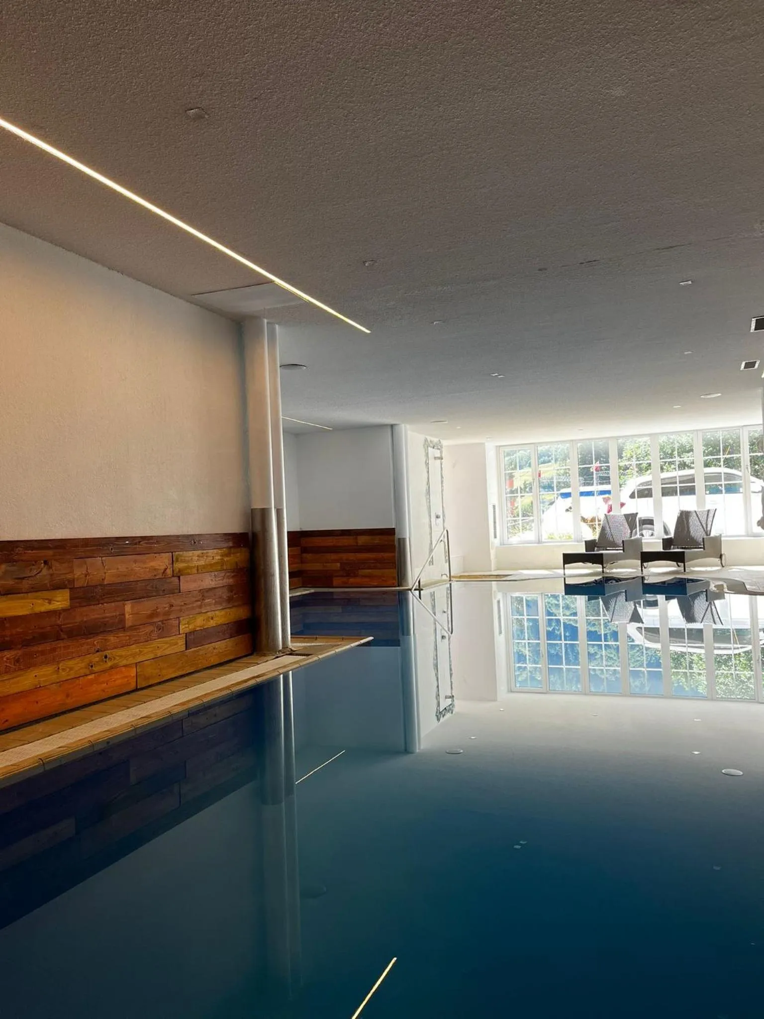 Swimming pool in Grichting Hotel & Serviced Apartments