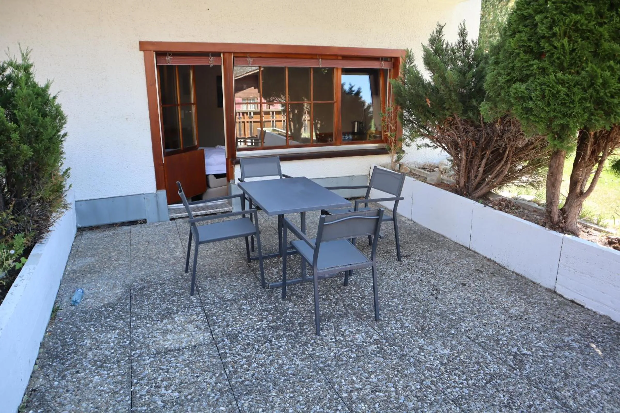 Balcony/Terrace in Grichting Hotel & Serviced Apartments