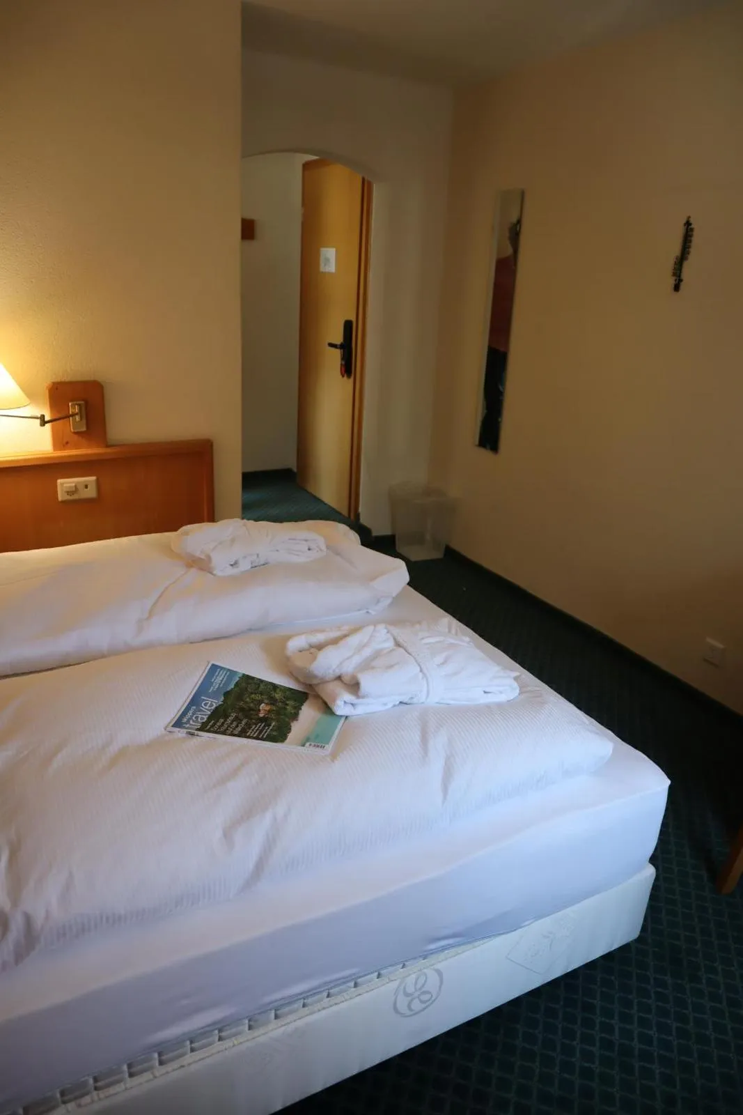 Bed in Grichting Hotel & Serviced Apartments