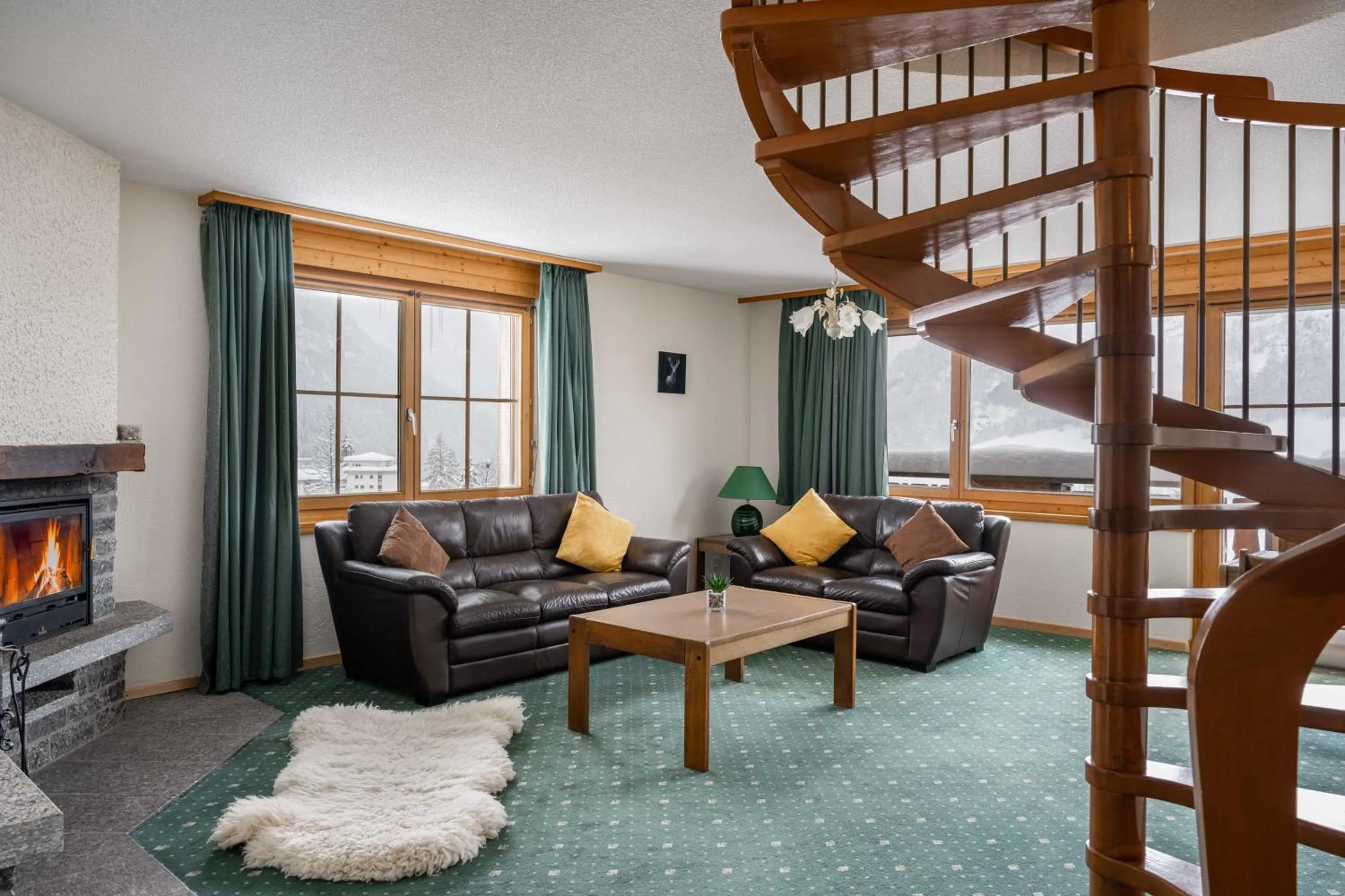 Balcony/Terrace in Grichting Hotel & Serviced Apartments