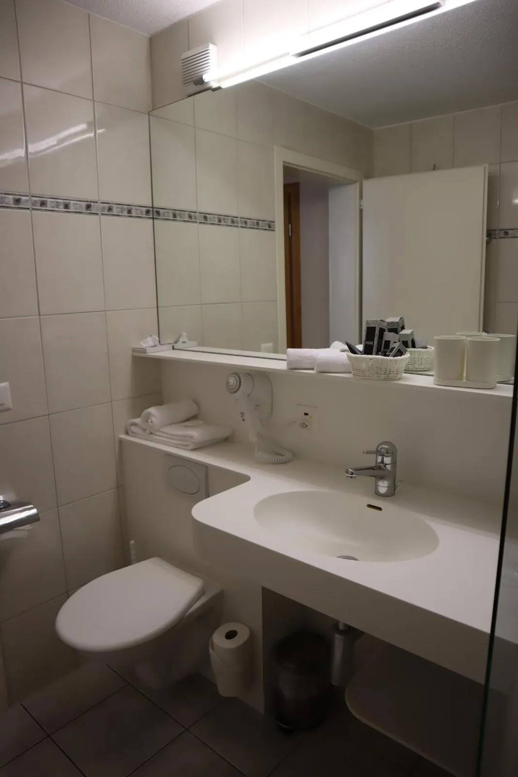Shower in Grichting Hotel & Serviced Apartments