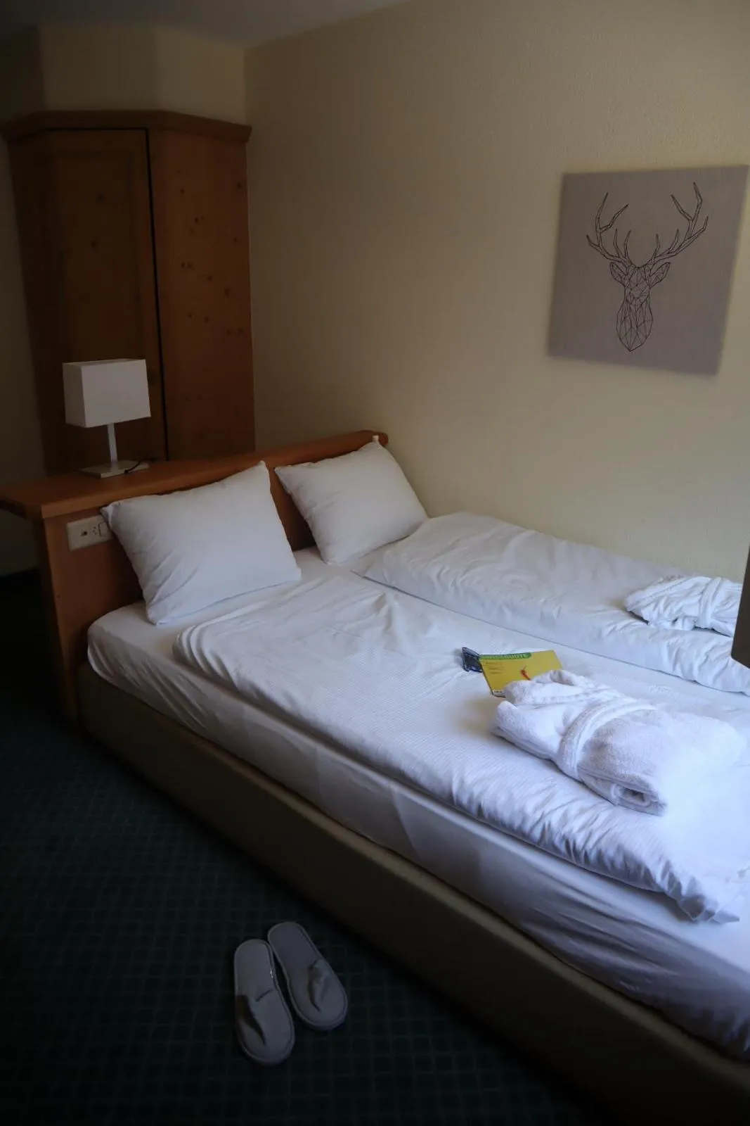 Bed in Grichting Hotel & Serviced Apartments