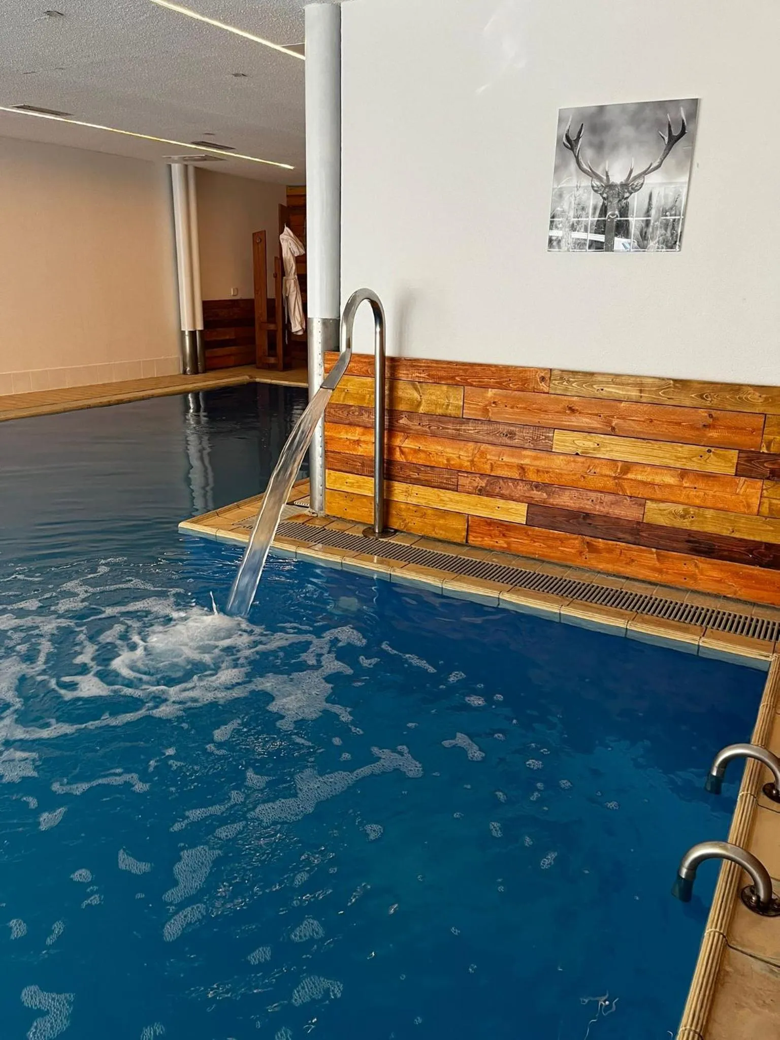 Swimming pool in Grichting Hotel & Serviced Apartments