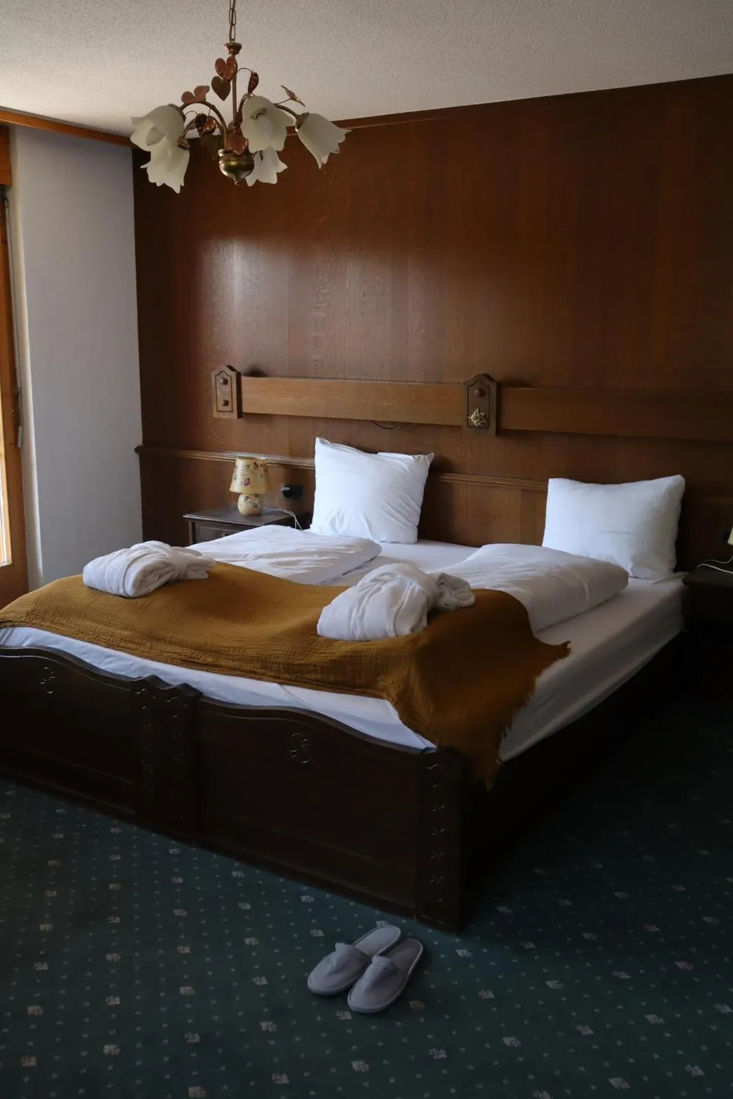 Bed in Grichting Hotel & Serviced Apartments