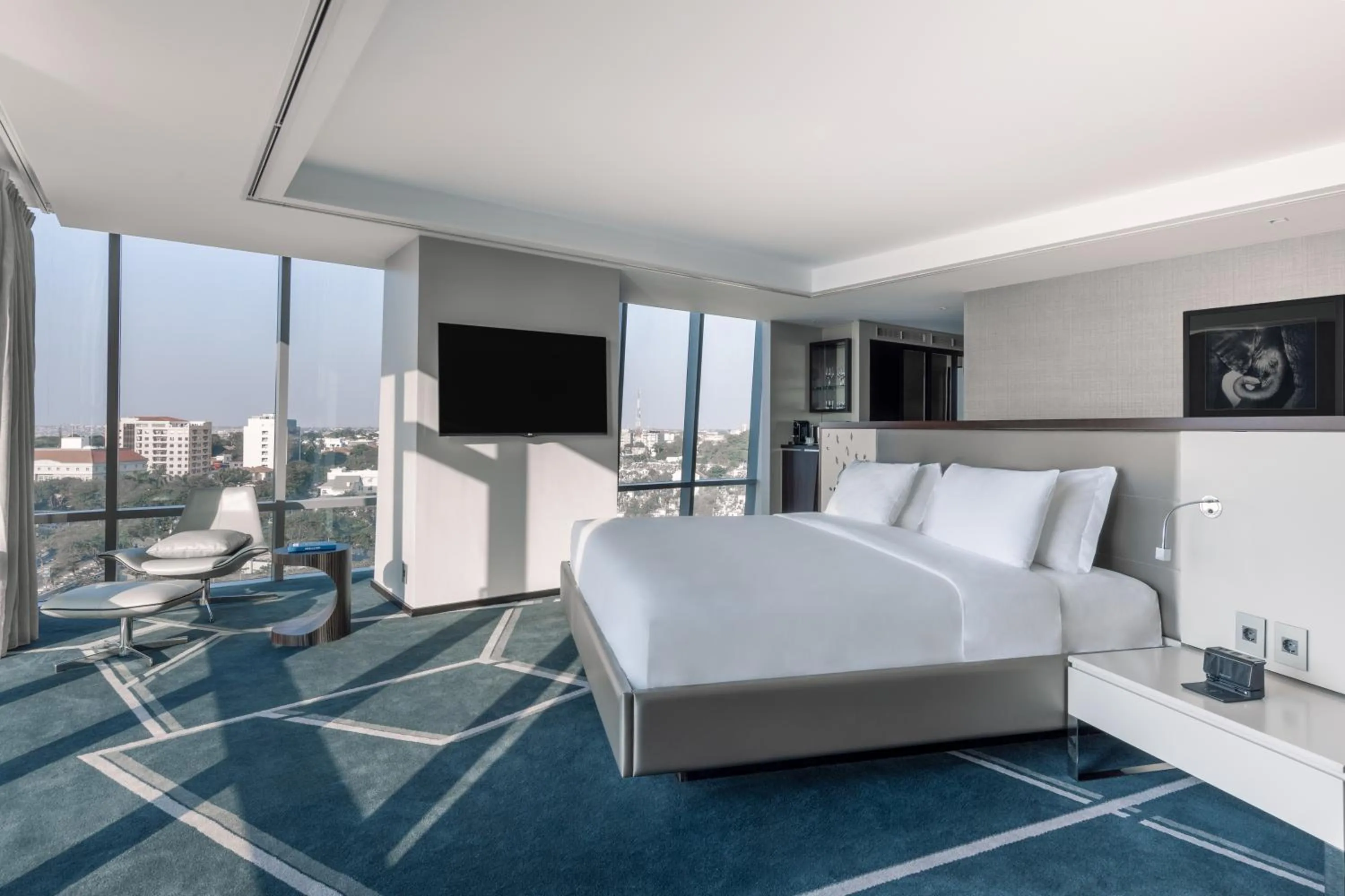 Bed in InterContinental Luanda Miramar by IHG