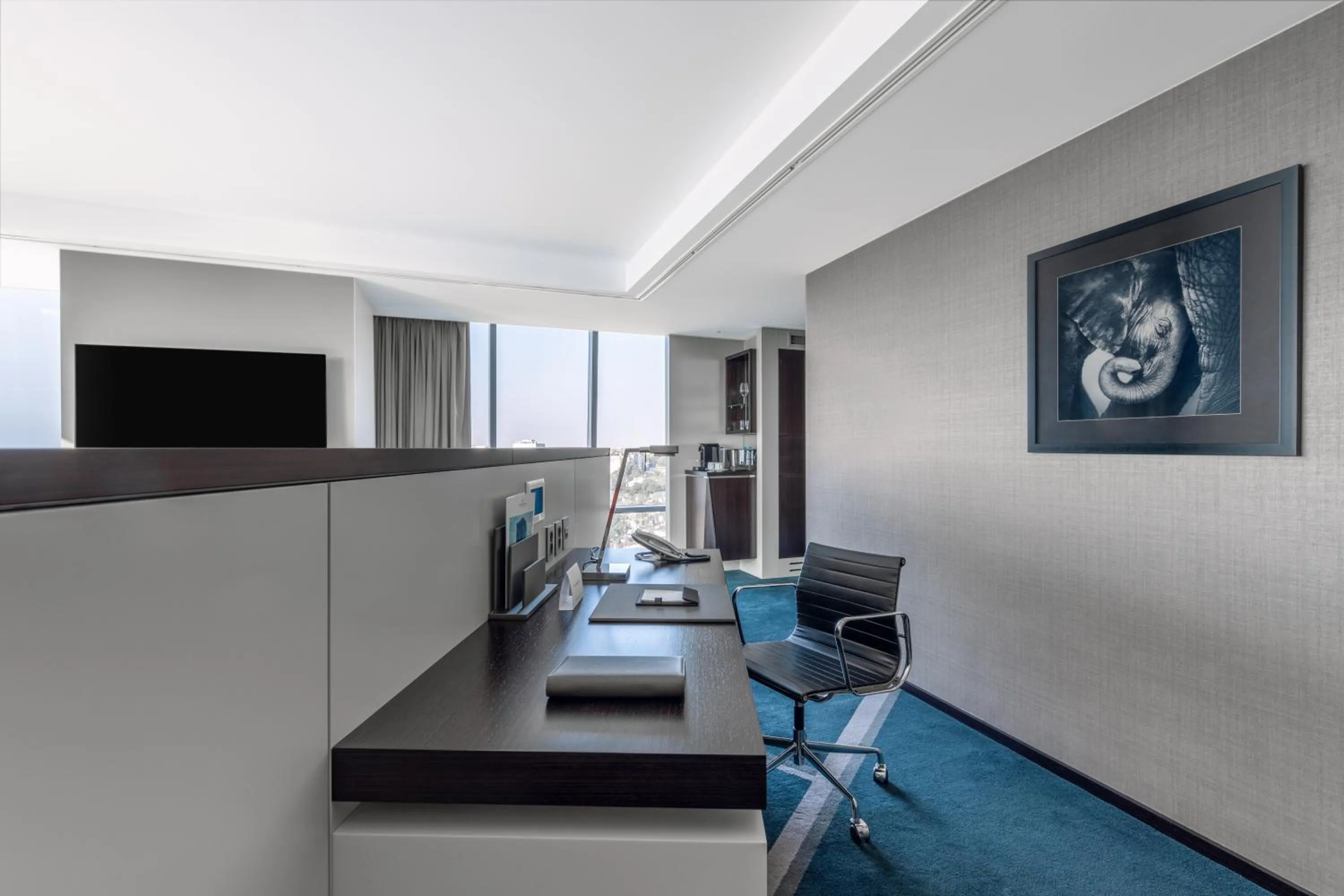 Seating area in InterContinental Luanda Miramar by IHG