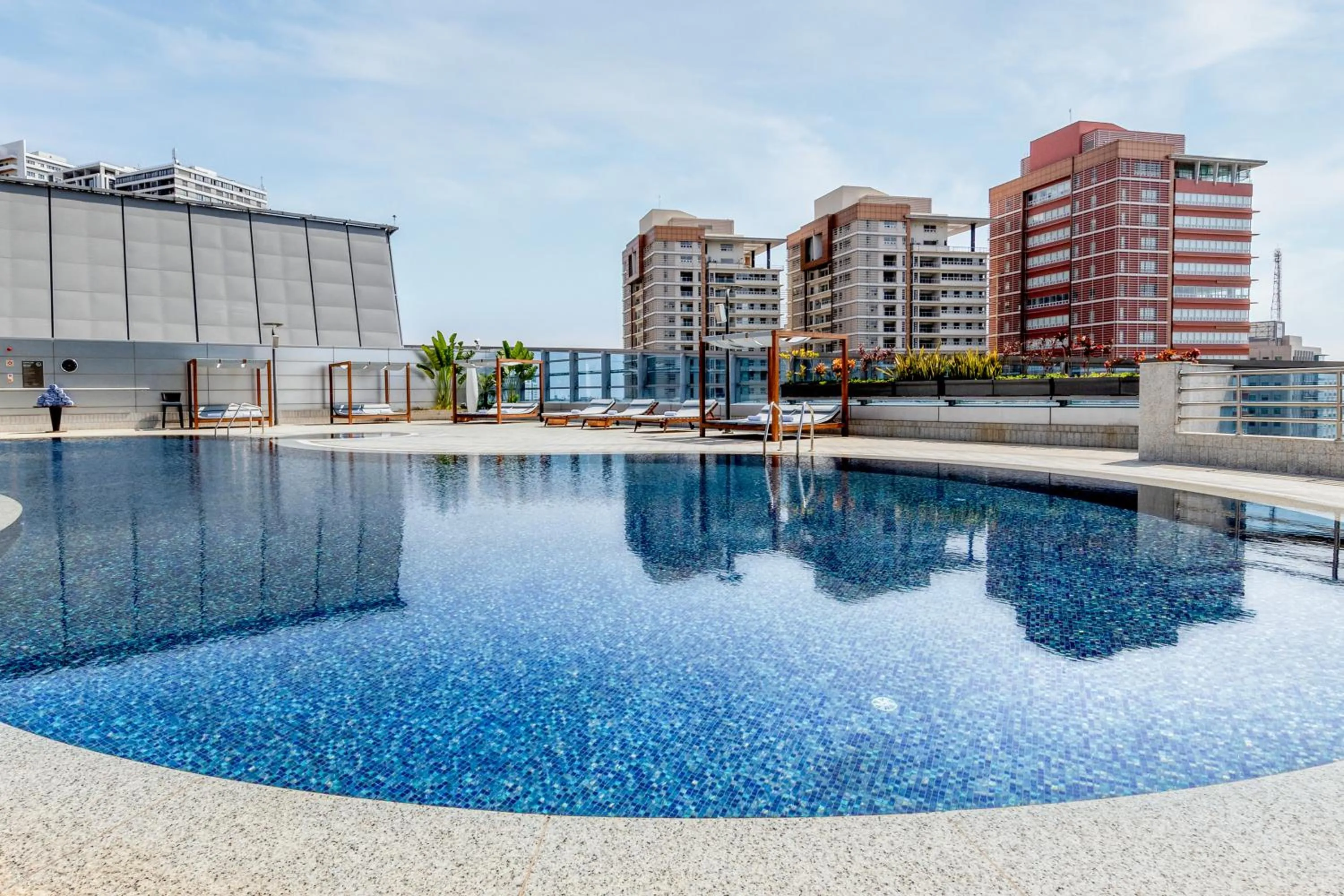 Swimming pool in InterContinental Luanda Miramar by IHG