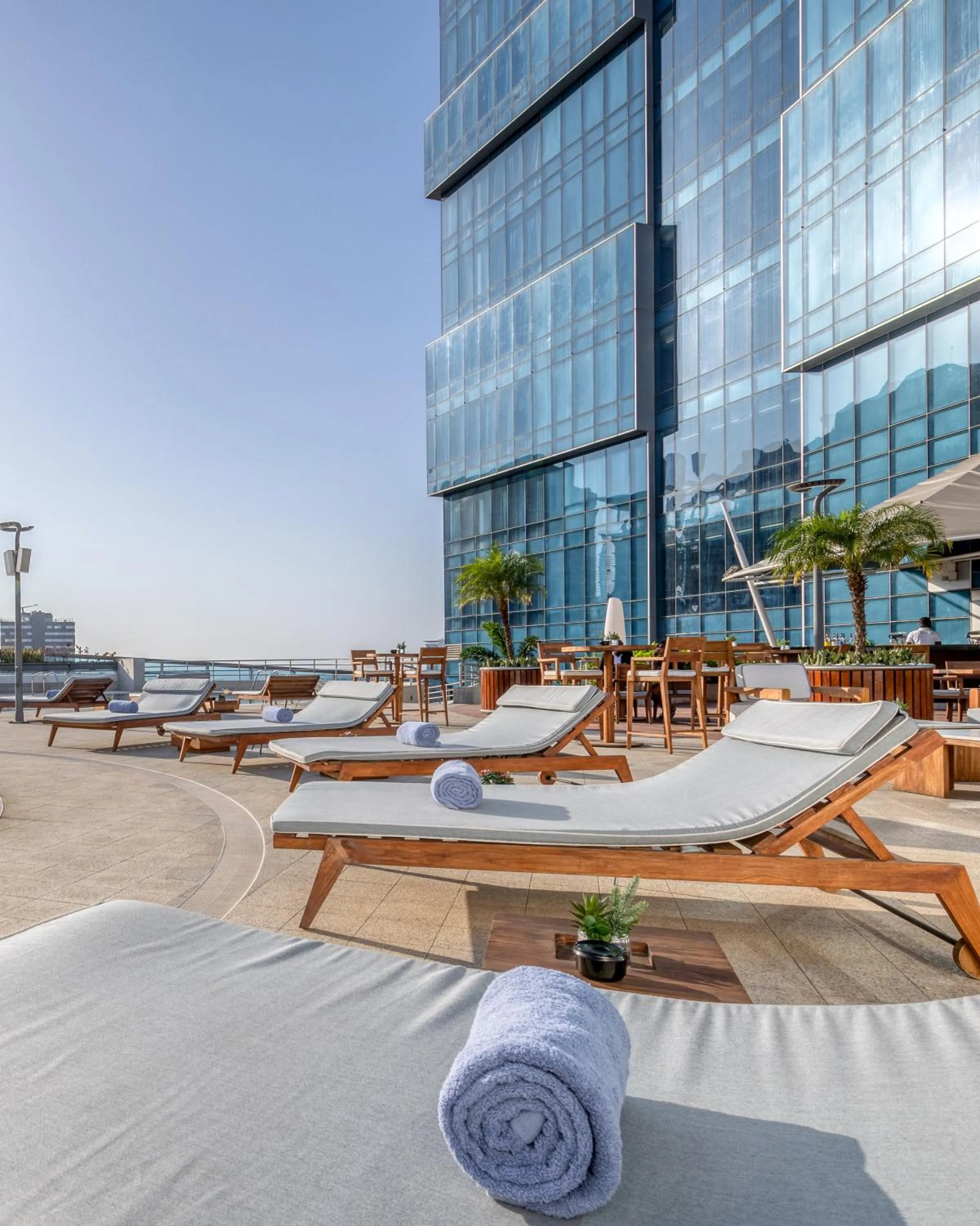 Swimming pool in InterContinental Luanda Miramar by IHG