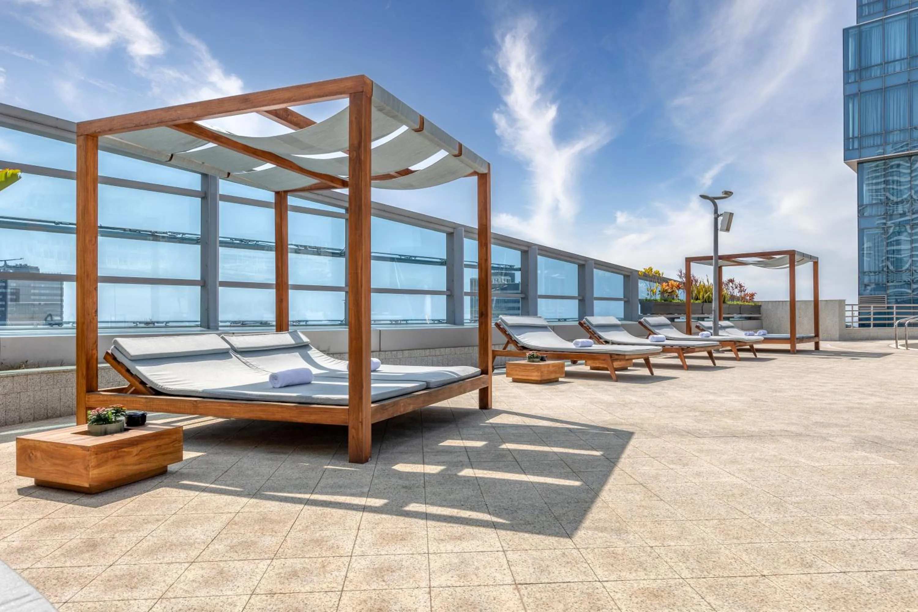 Pool view in InterContinental Luanda Miramar by IHG