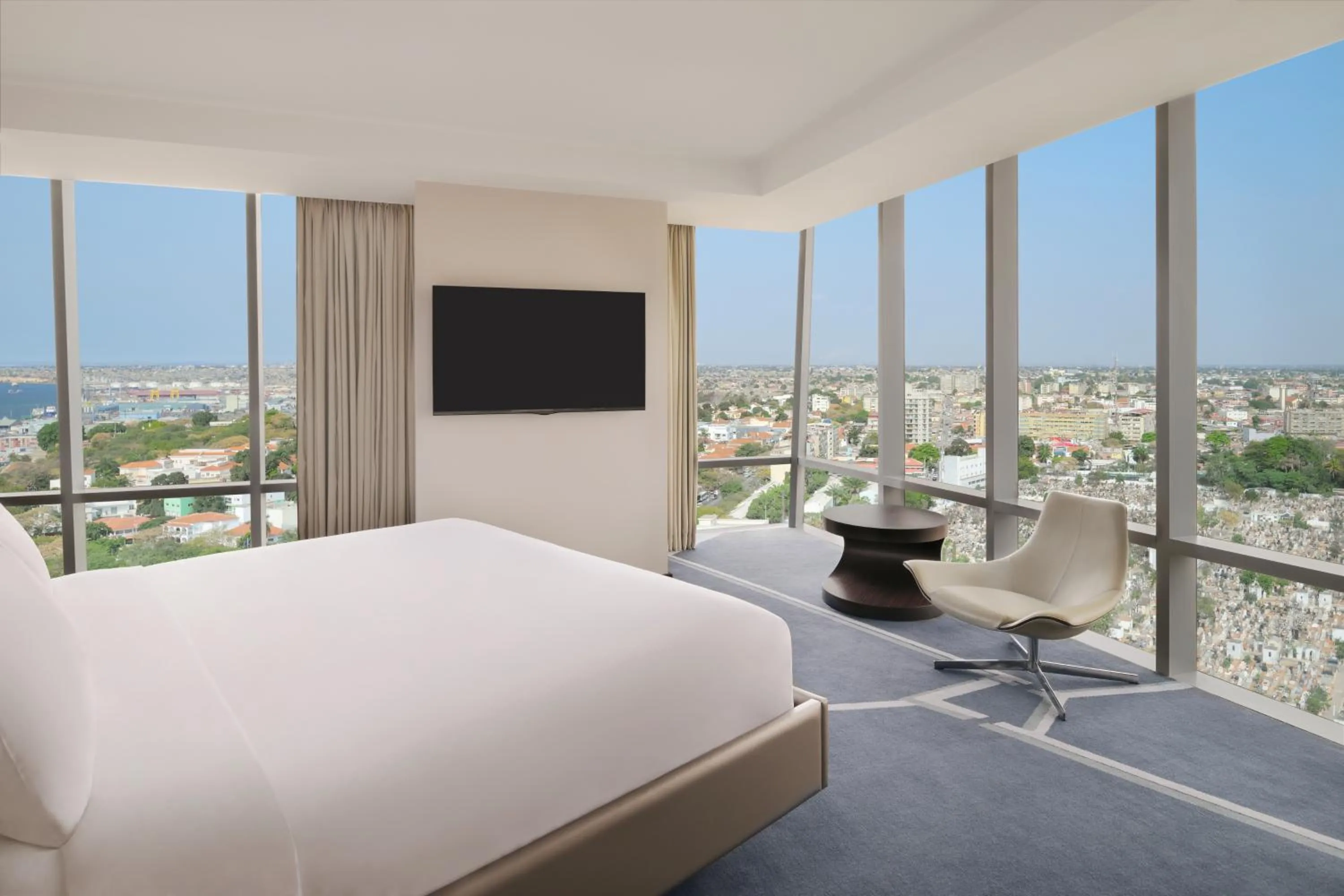 Bedroom, Bed in InterContinental Luanda Miramar by IHG