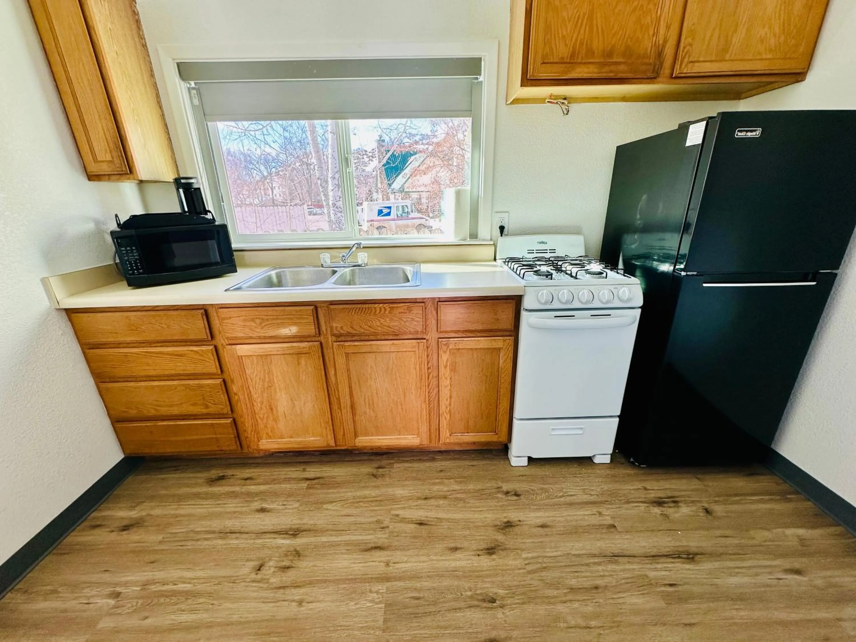 kitchen in Wapiti Lodge