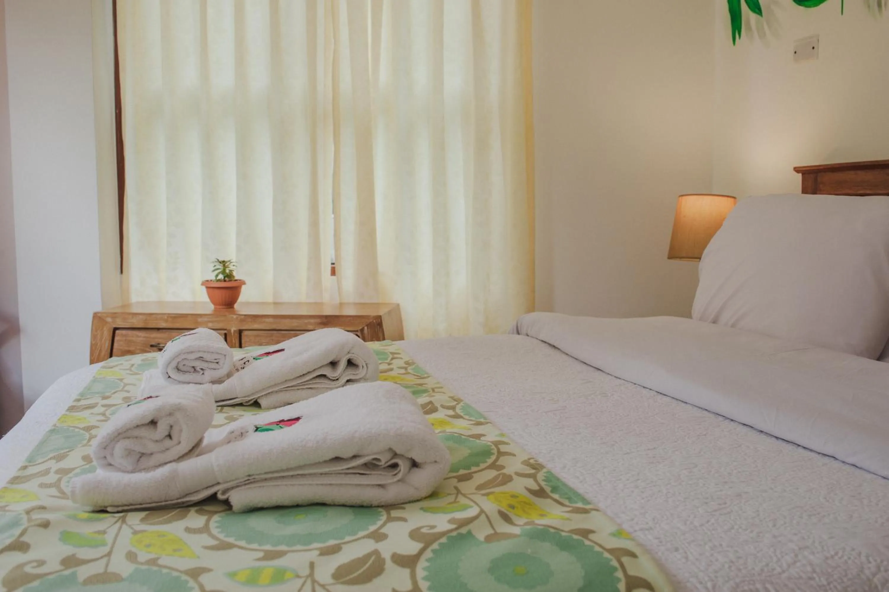 Bed in Rupa Rupa High Jungle Eco B&B