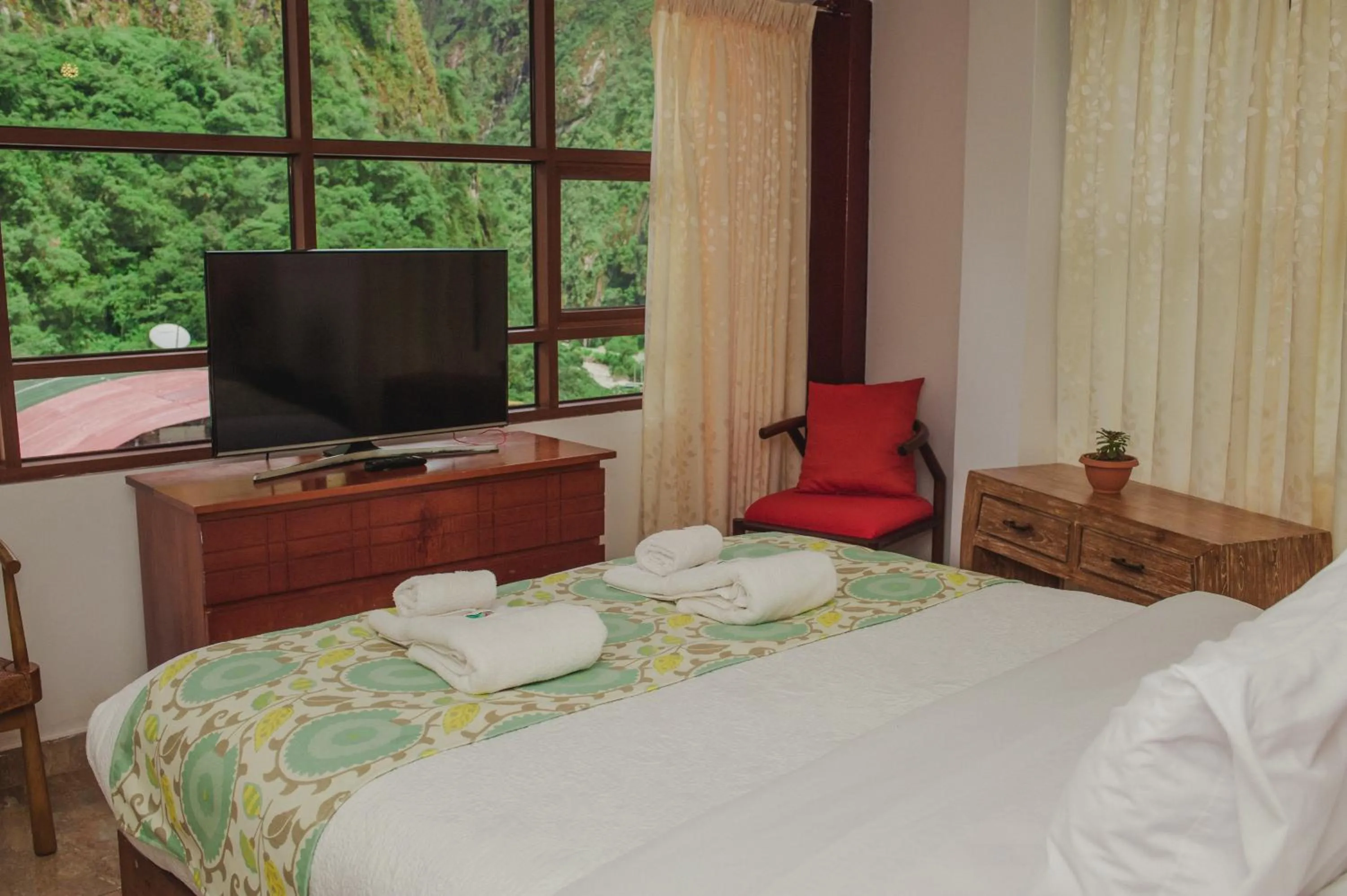 Bed in Rupa Rupa High Jungle Eco B&B