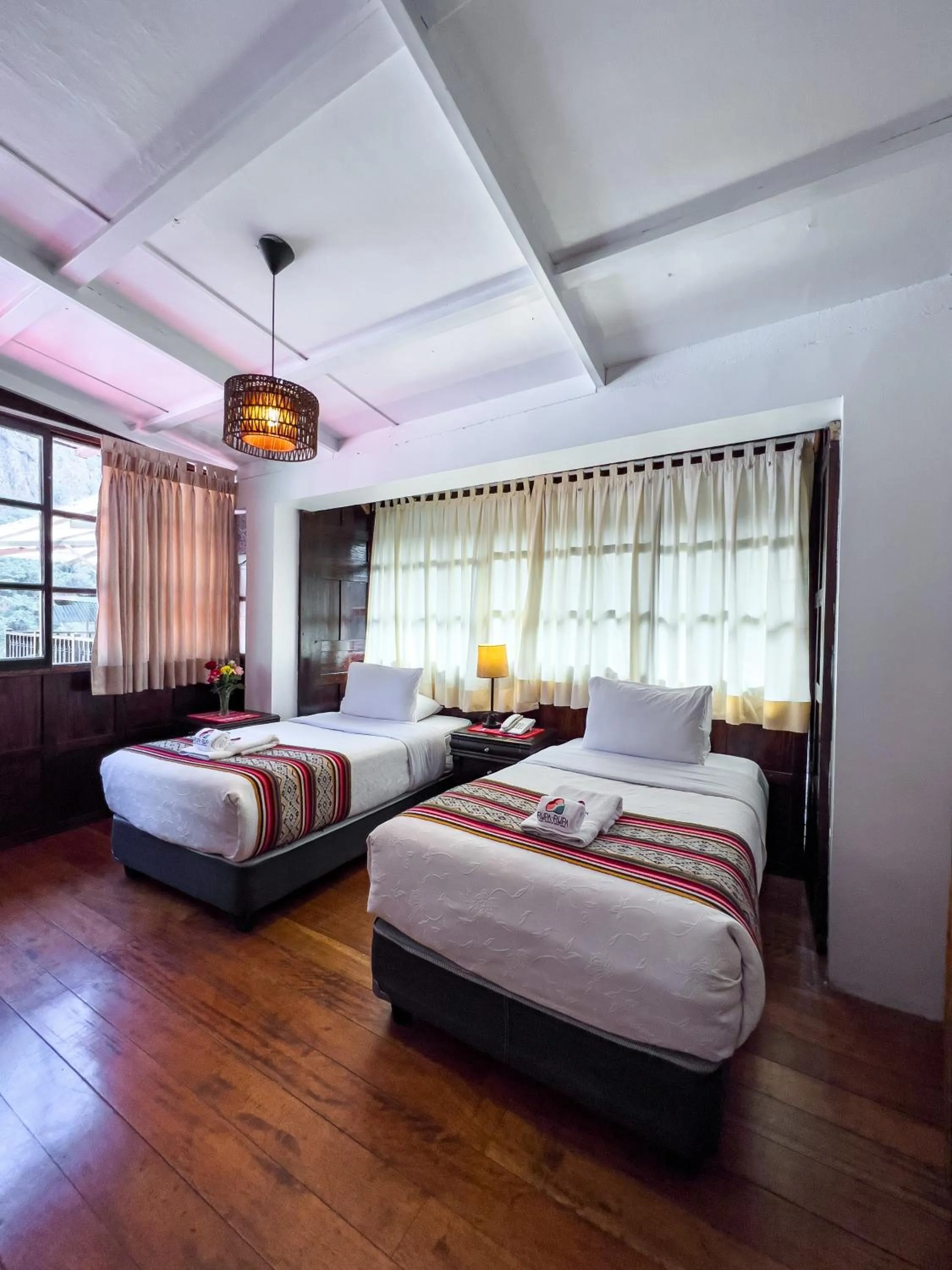 Bed in Rupa Rupa High Jungle Eco B&B